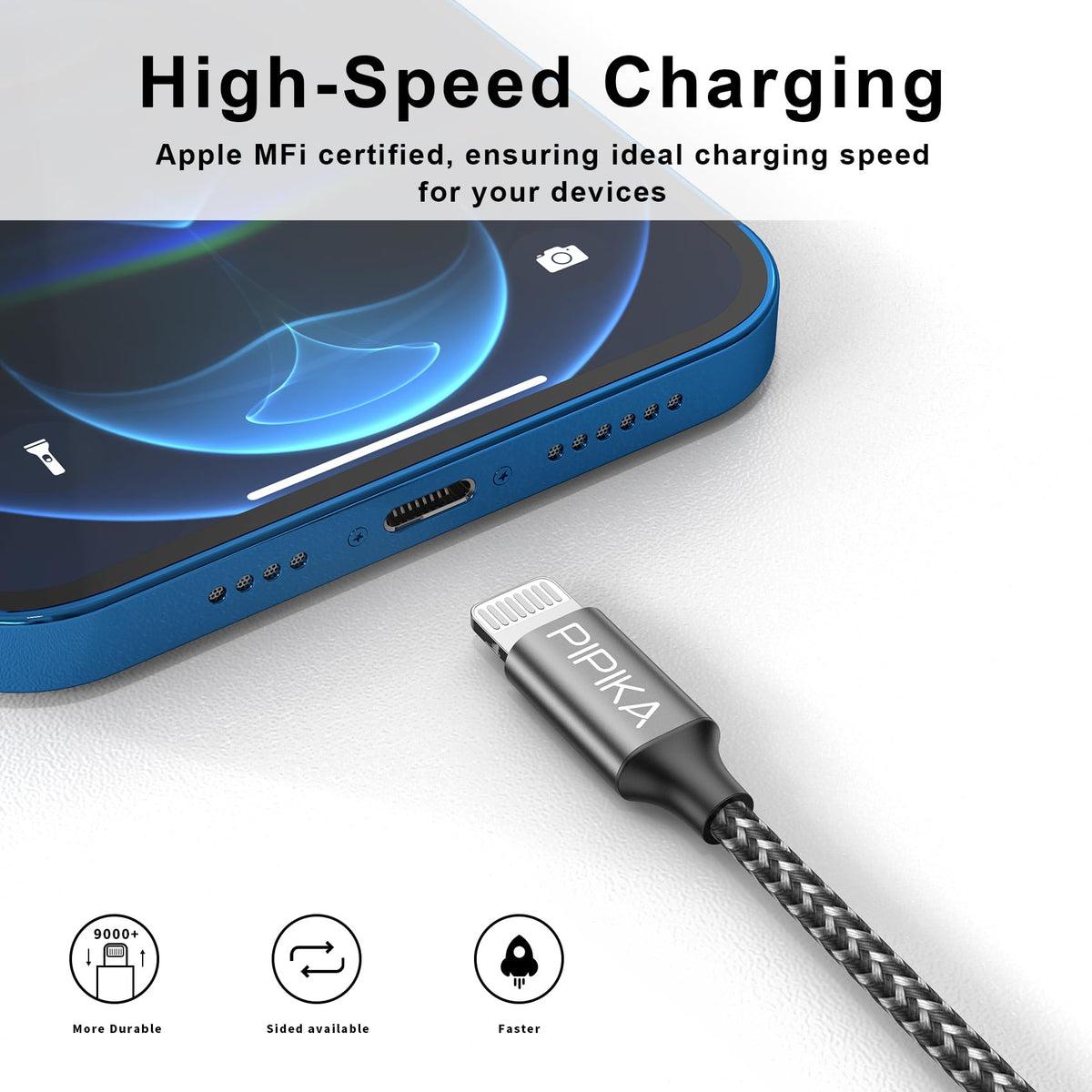 iphone Charger Cable 3M 2Pack [Apple Mfi Certified] Fast Charger iphone Apple power Delivery Charging Cord For iphone14/13/12/12promax/12mini/11/11pro/xs/max/xr/x/8/8plus/ipad