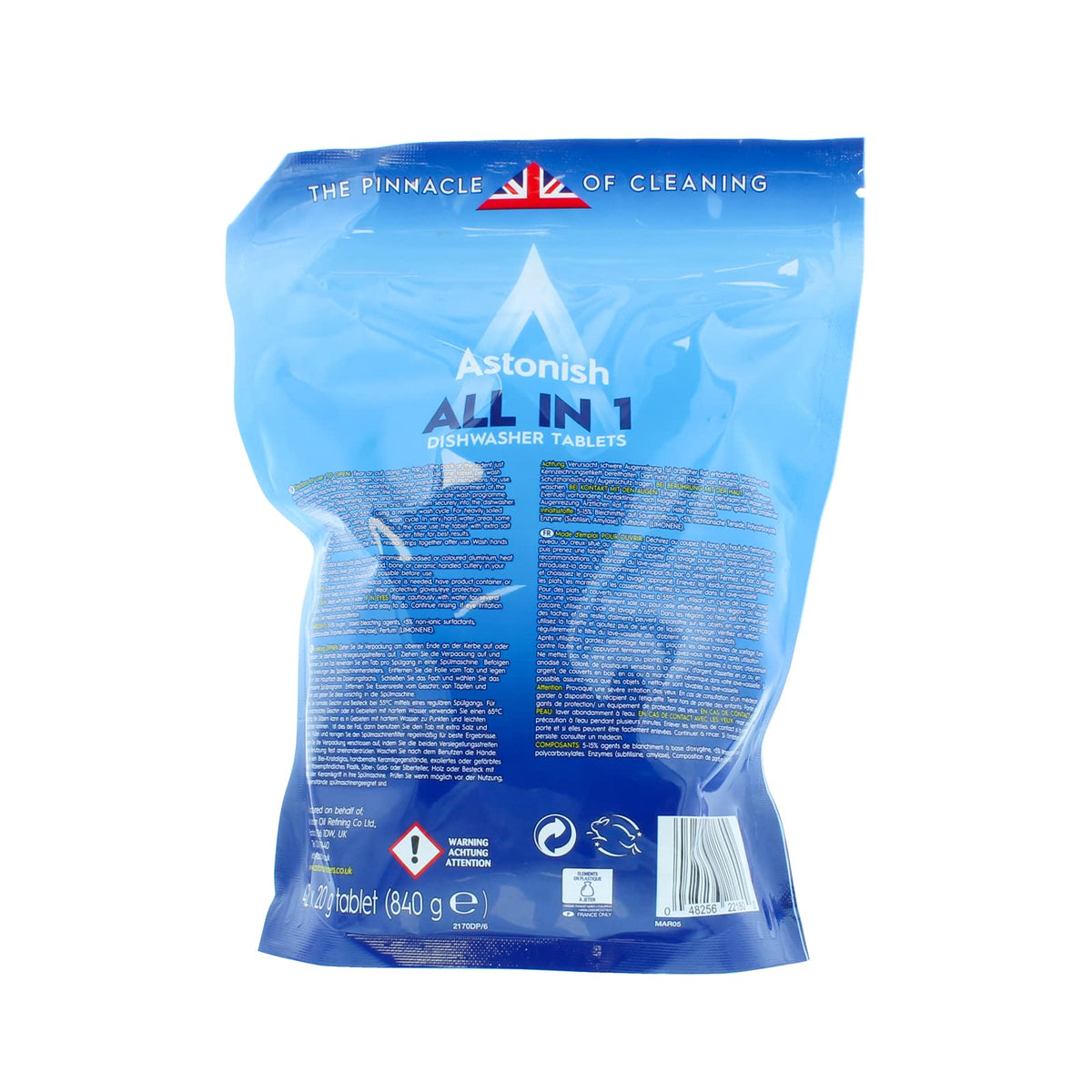 Astonish All in 1 Dishwash Tabs Pk42