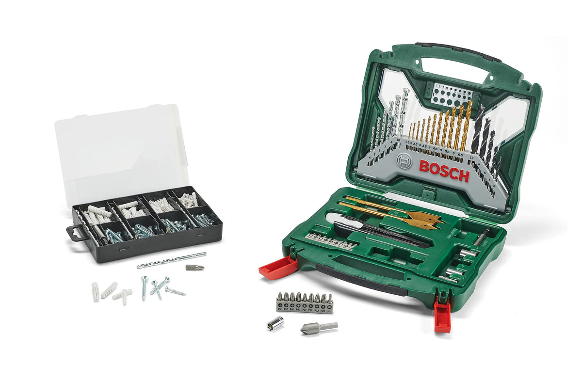 Bosch 34pc. X-Line Drill and Screwdriver Bit Set (for Wood, Masonary and Metal, Accessories Drill and Screwdriver)