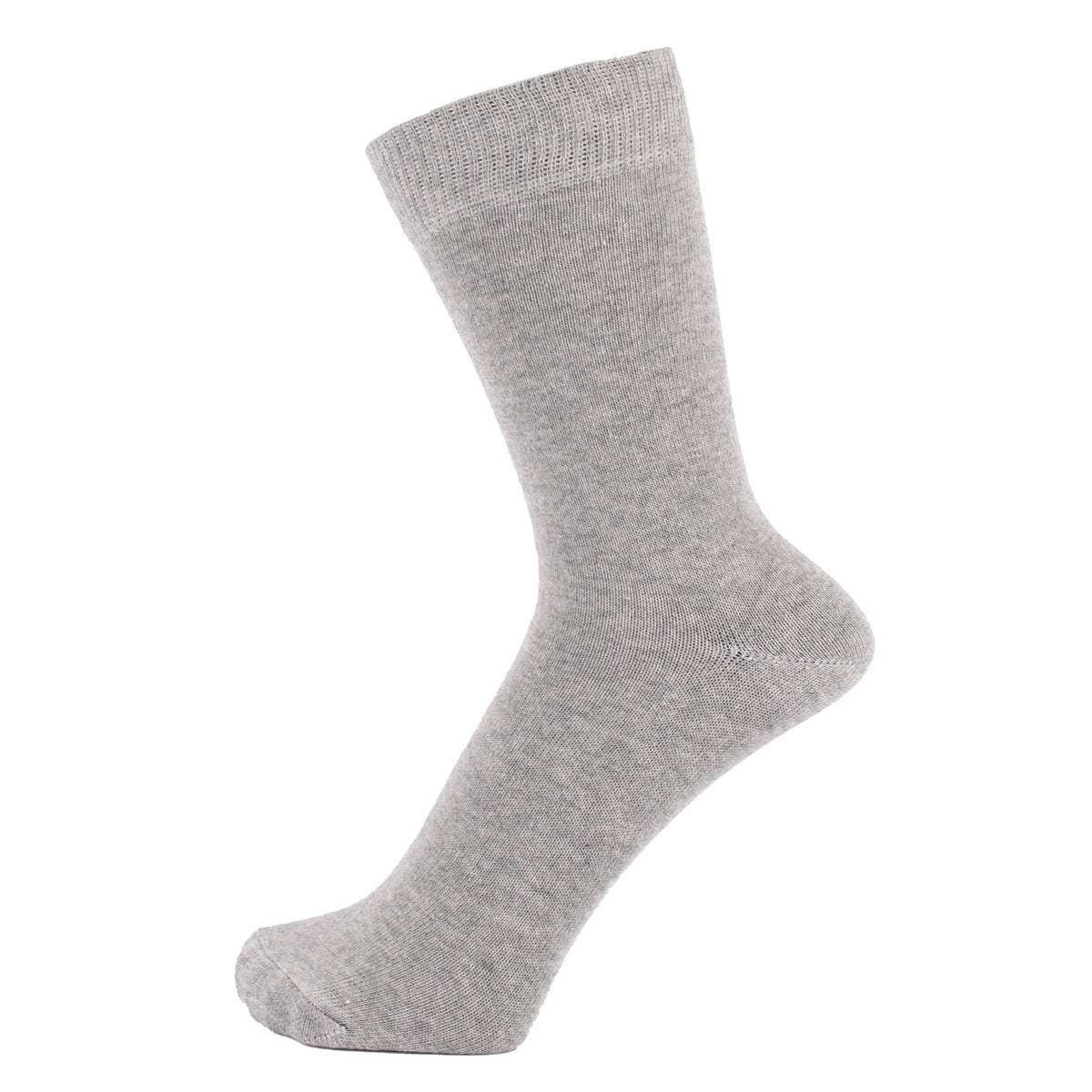 ZAKIRA Combed Cotton Dress Socks, Crew Socks