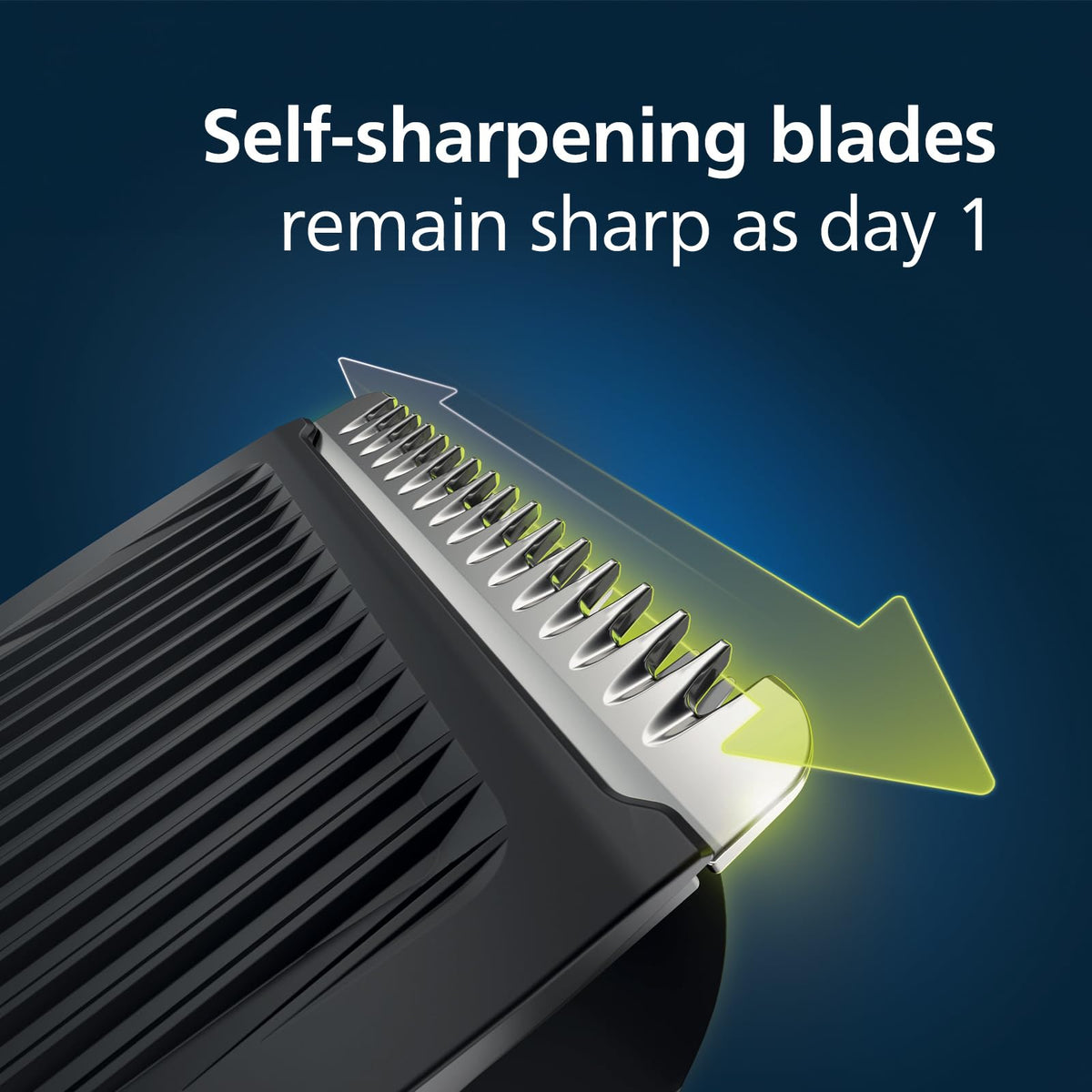 Philips Multigroom 3000 Series All-in-One 7-Piece Trimmer - Shaver and Clipper for Beard and Hair, Self-Sharpening Skin-Friendly Blades, 10 Length Settings, Model MG3930/15