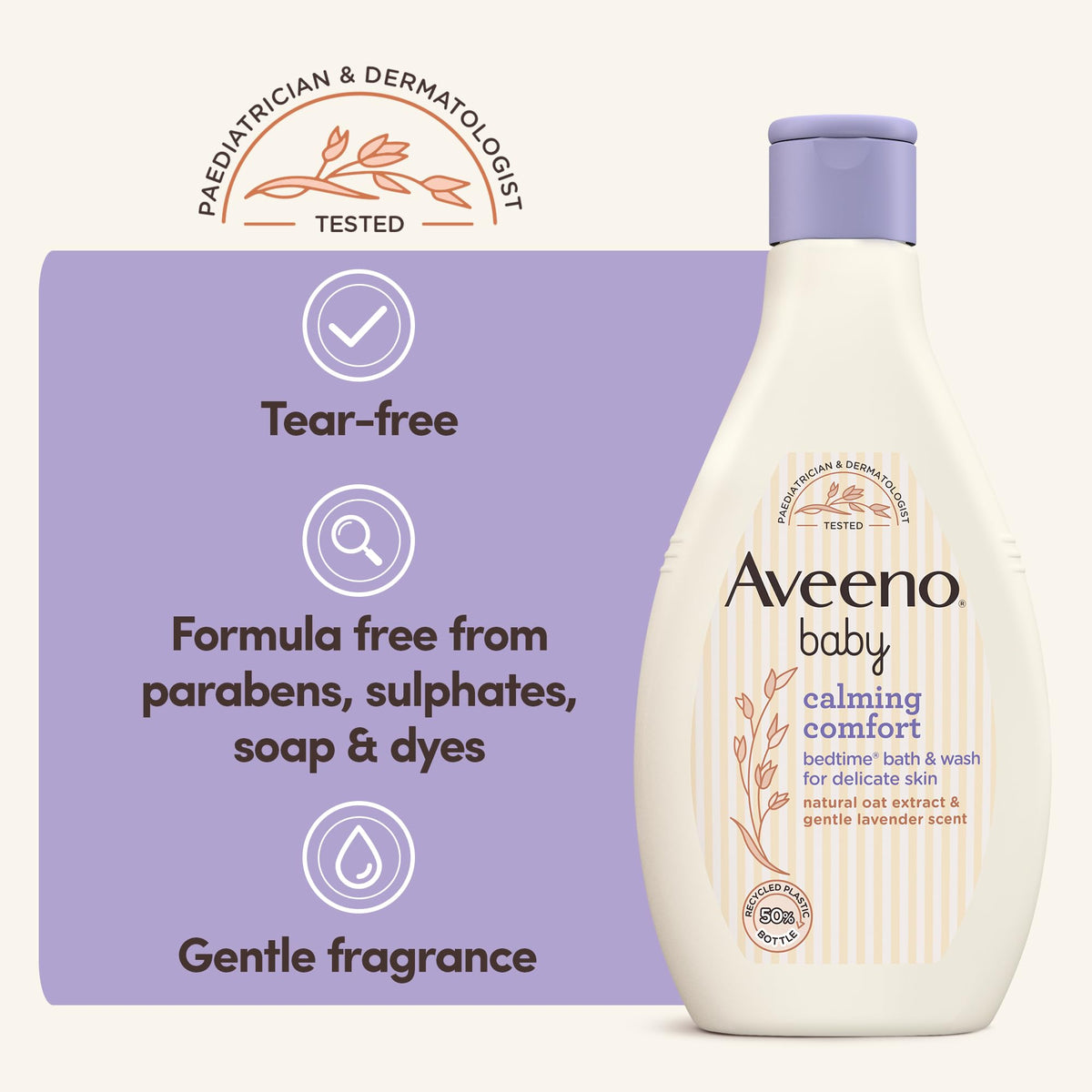 Aveeno Baby Calming Comfort Bedtime Lotion for Baby's Delicate Skin 150ml