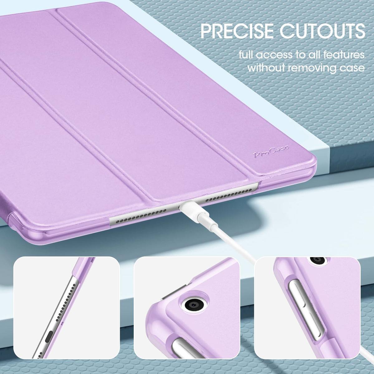 ProCase for iPad 9th/ 8th/ 7th Generation Case 10.2 Inch (Navy)