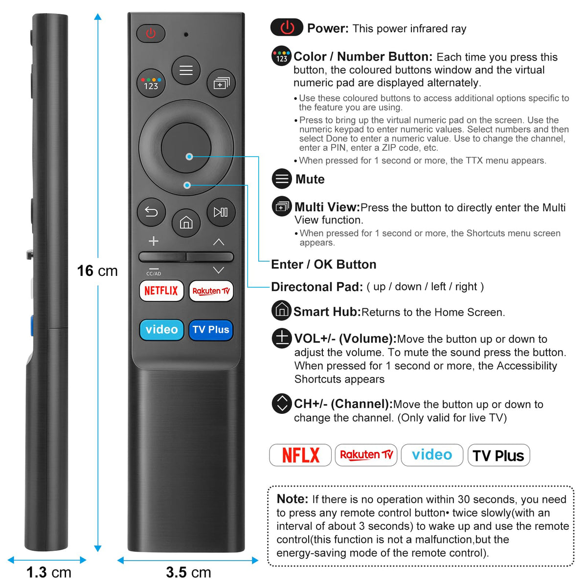 for LG TV Remote, Universal for LG Remote Control Smart TV Replacement
