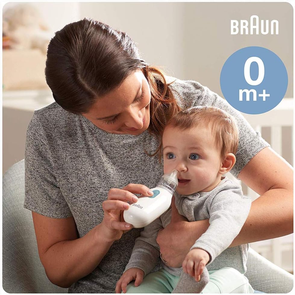 Braun Nasal Aspirator 1 | Mucus Remover | Electric Suction Power