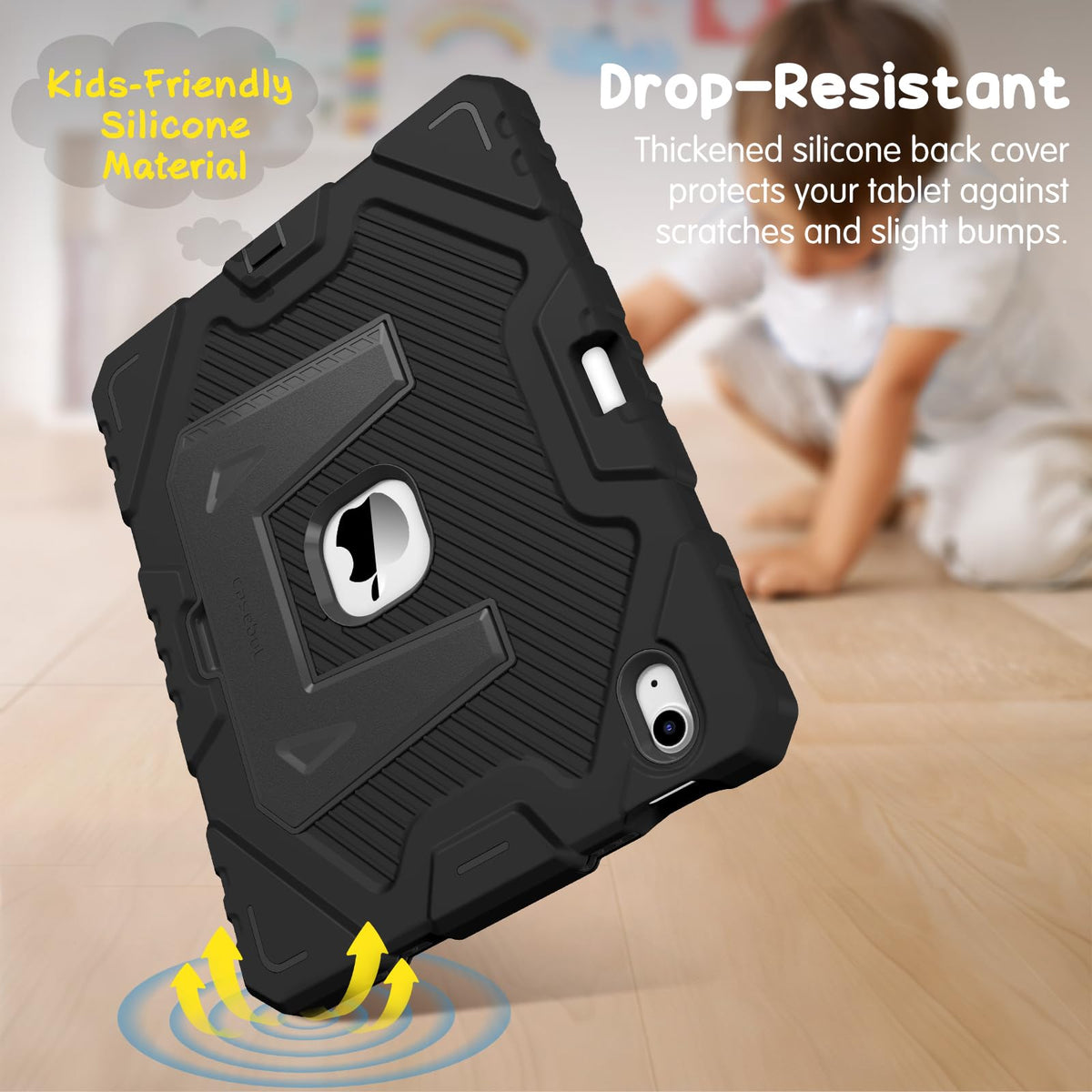FINTIE Kid-Friendly Case for iPad (A16) 11th Gen 11 Inch, iPad 10th Gen