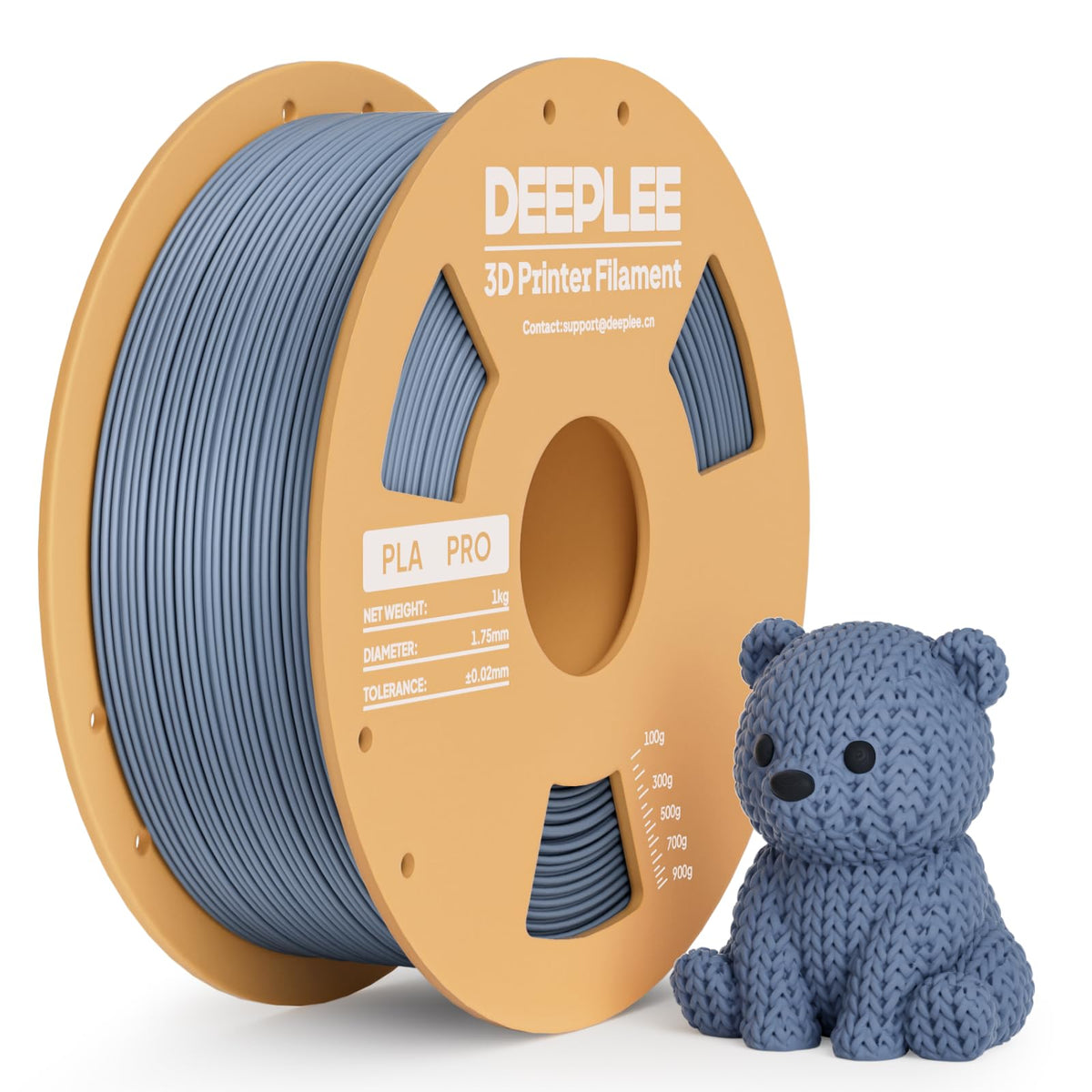 DEEPLEE PLA Filament 1.75mm PLA Pro White*1