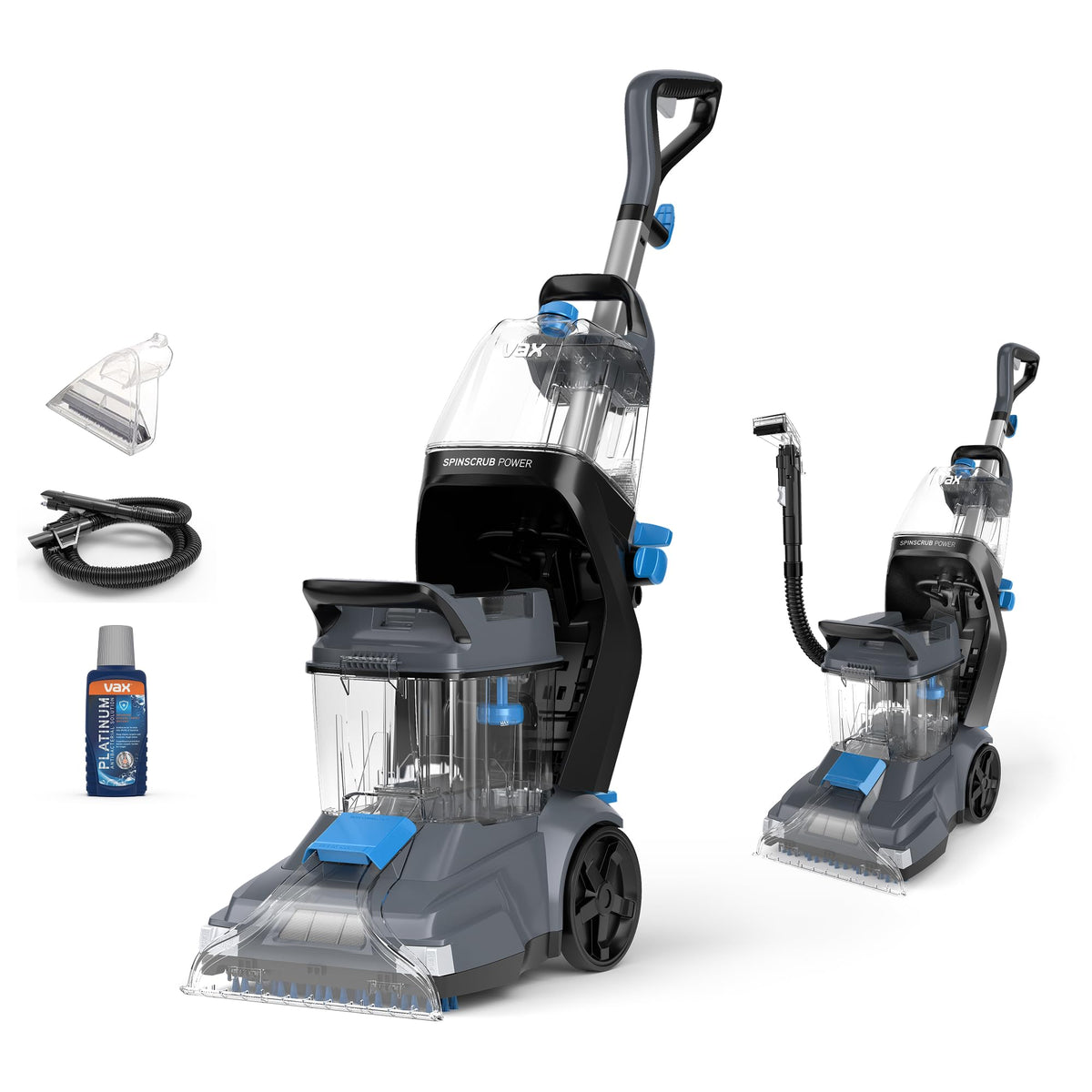 Vax SpinScrub Power Plus Upright Upholstery & Carpet Cleaner CDCW-SSXA