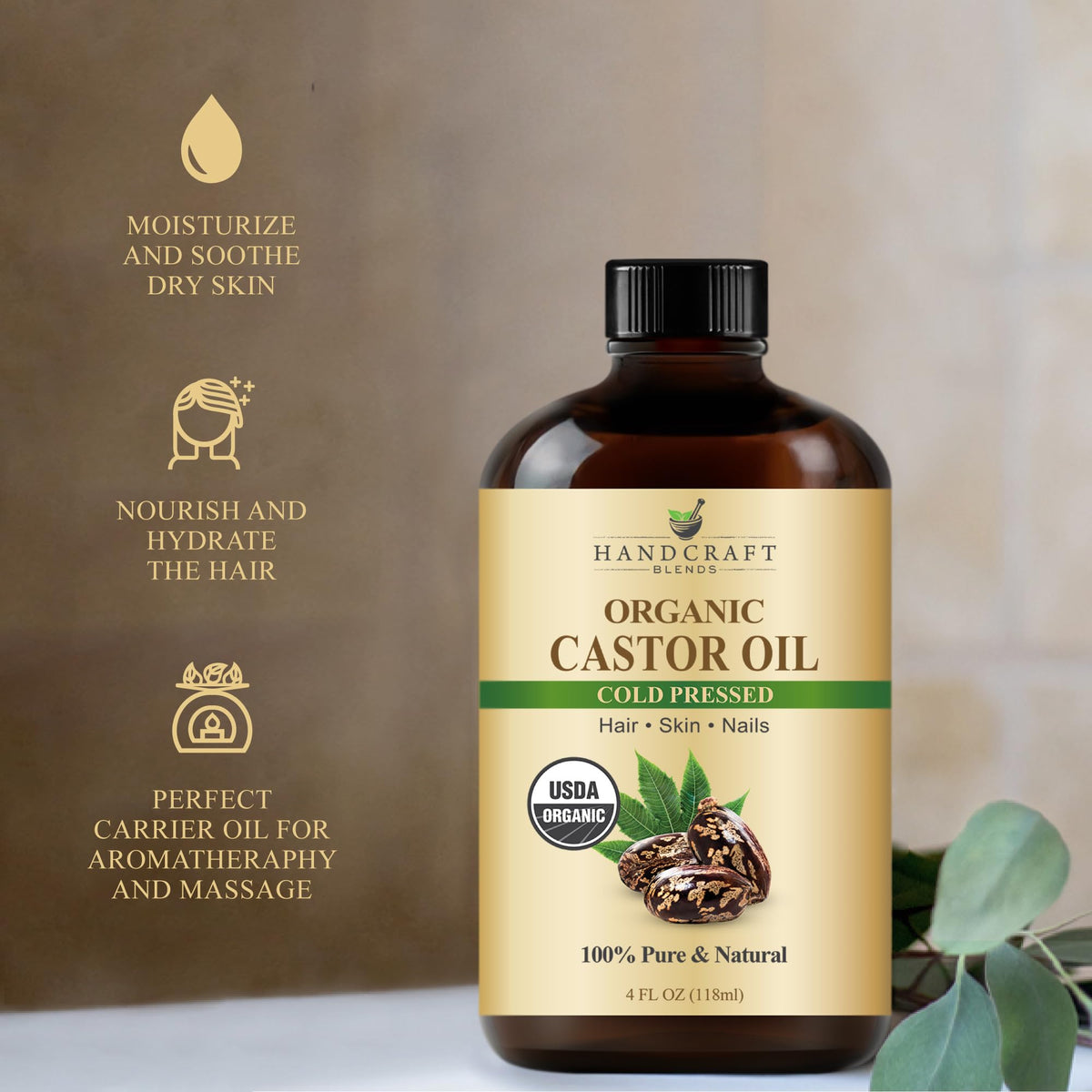 Handcraft Blends Sweet Almond Oil - 118 ml
