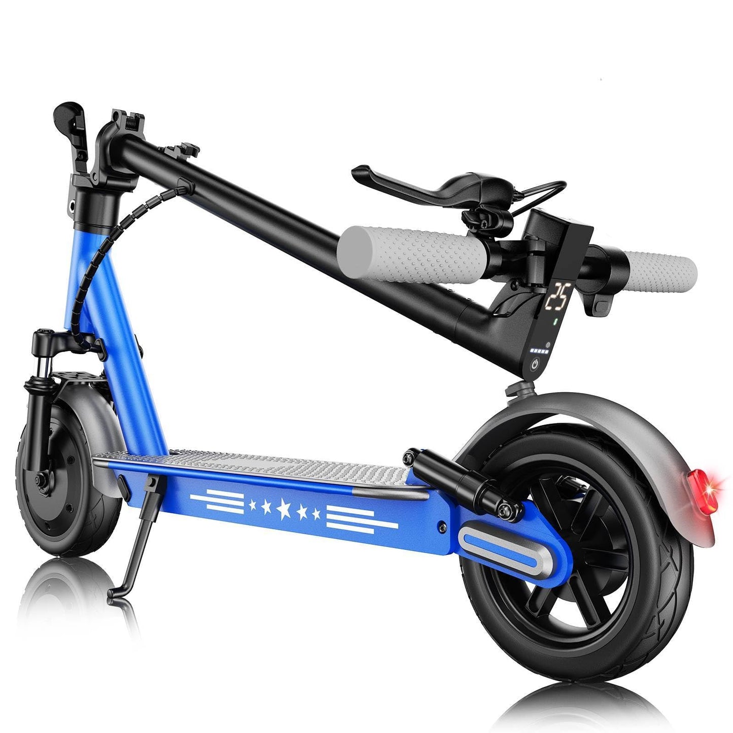 Zephyride V8 Electric Scooter — 350W, 25 km/h, 28-35 km Range, Smart App | UL-2272 Certified
