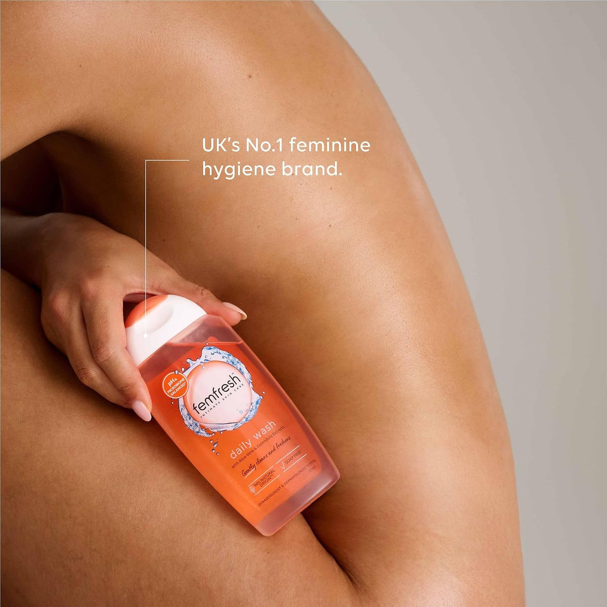 Femfresh Daily Intimate Wash, Soap Free Shower & Bath Gel Cleanser, 250ml