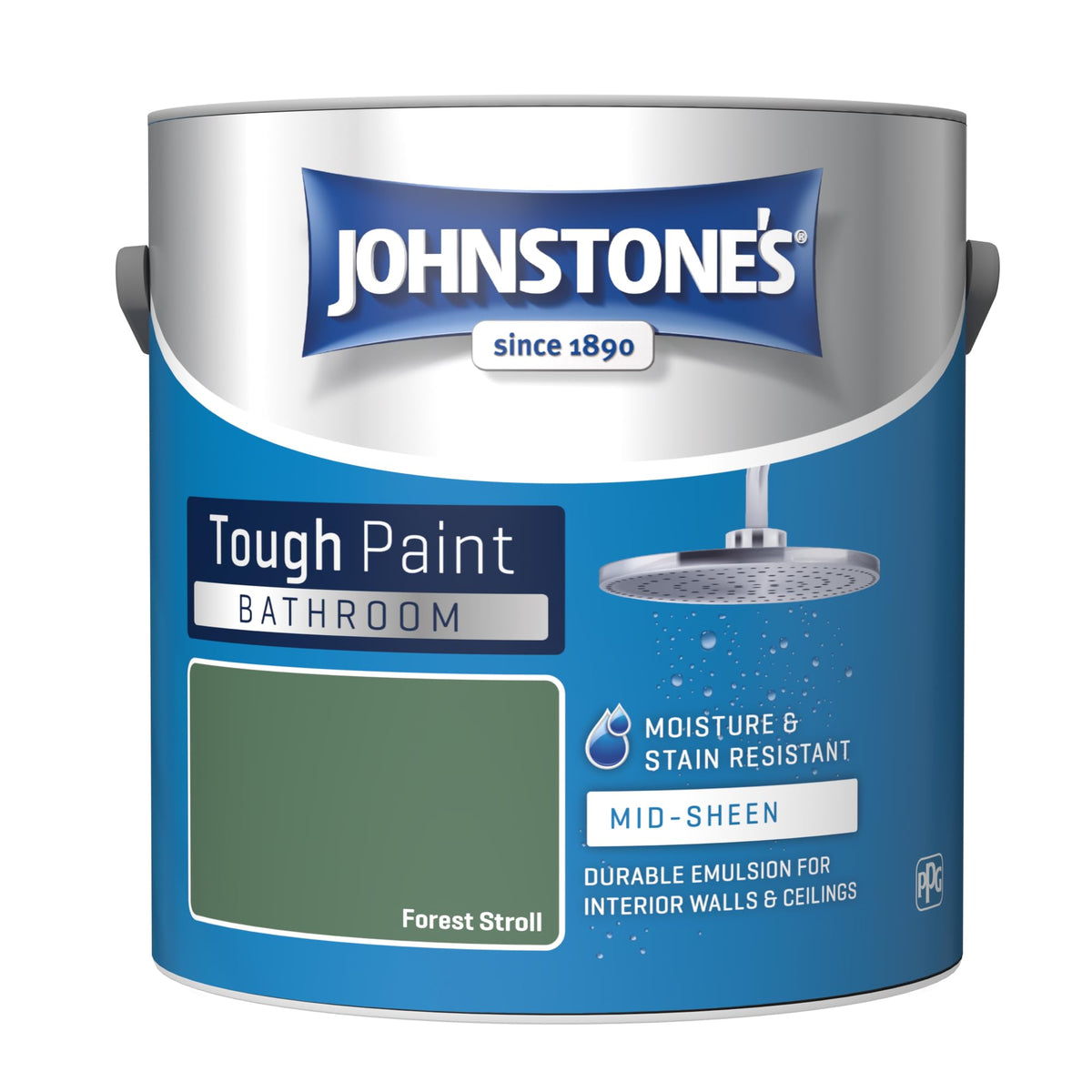 Johnstone's - Bathroom Wall & Ceiling Paint - Seashell - 2.5L
