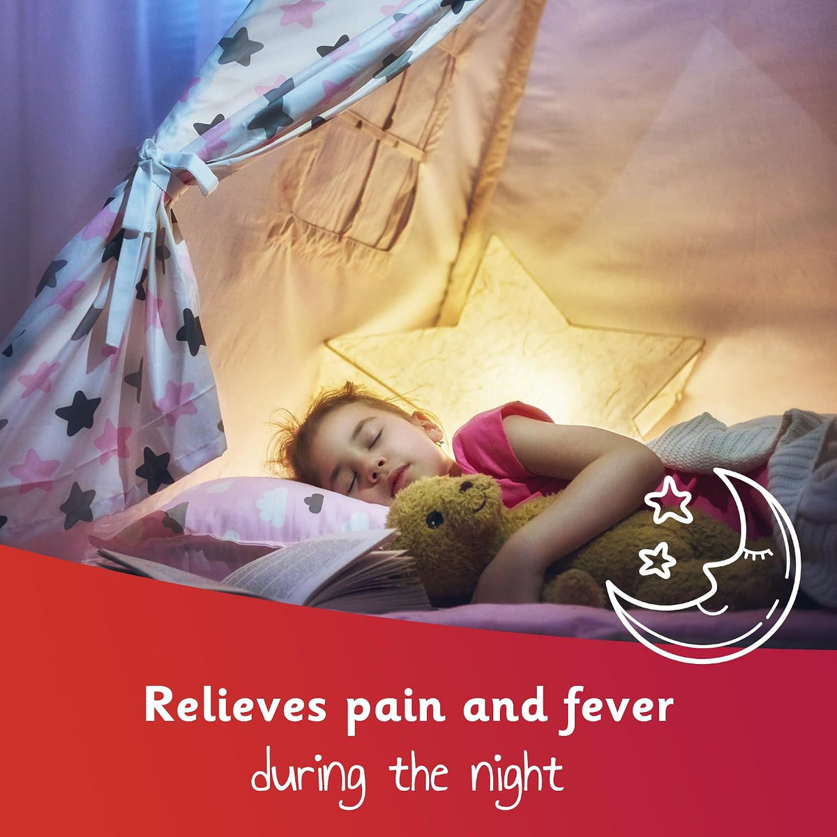 Calpol SixPlus Fastmelts Paracetamol (12 x 250 mg Tablets), Strawberry Flavour Calpol Melts with Paracetamol for Soothing and Effective Fever and Pain Relief, Suitable for Kids from 6 Years