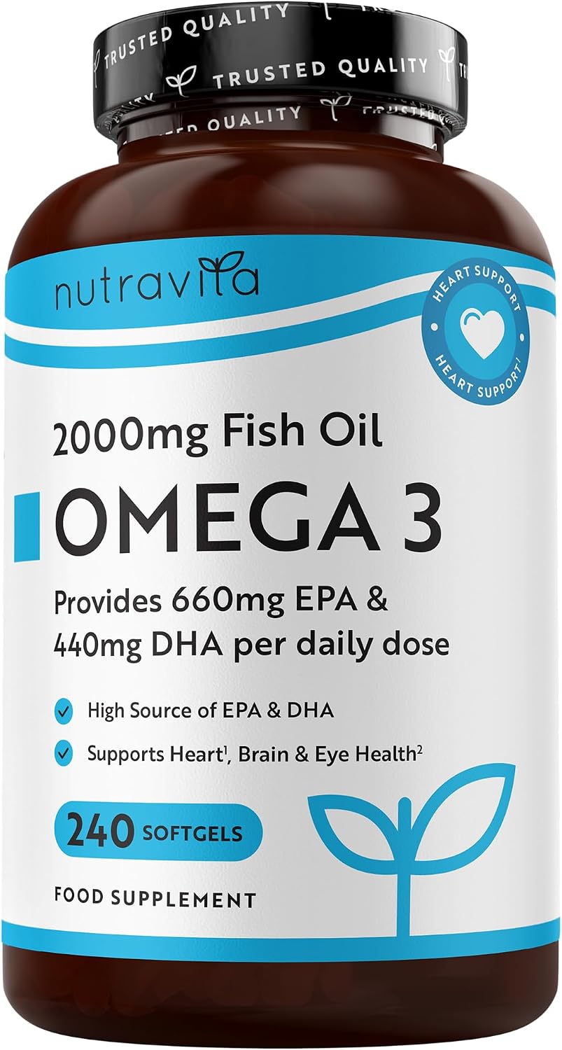 Nutravita Omega 3 Capsules High Strength 2000mg - Which? Best Buy