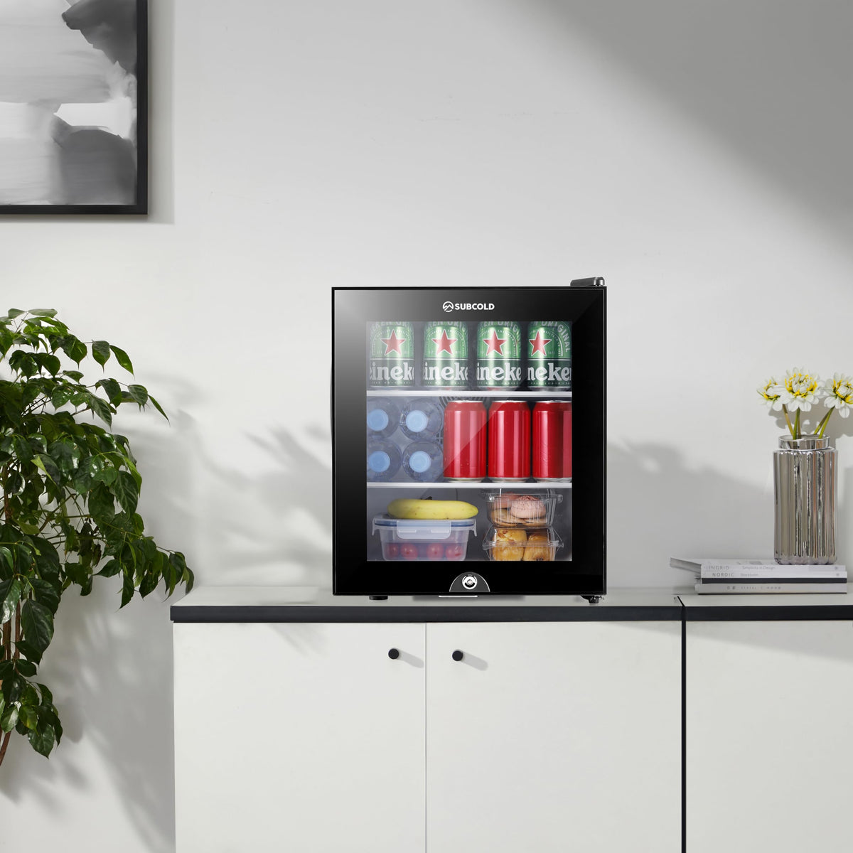 Subcold Aire20-G Mini Fridge | 20L | Frost-Free | Glass Door | LED