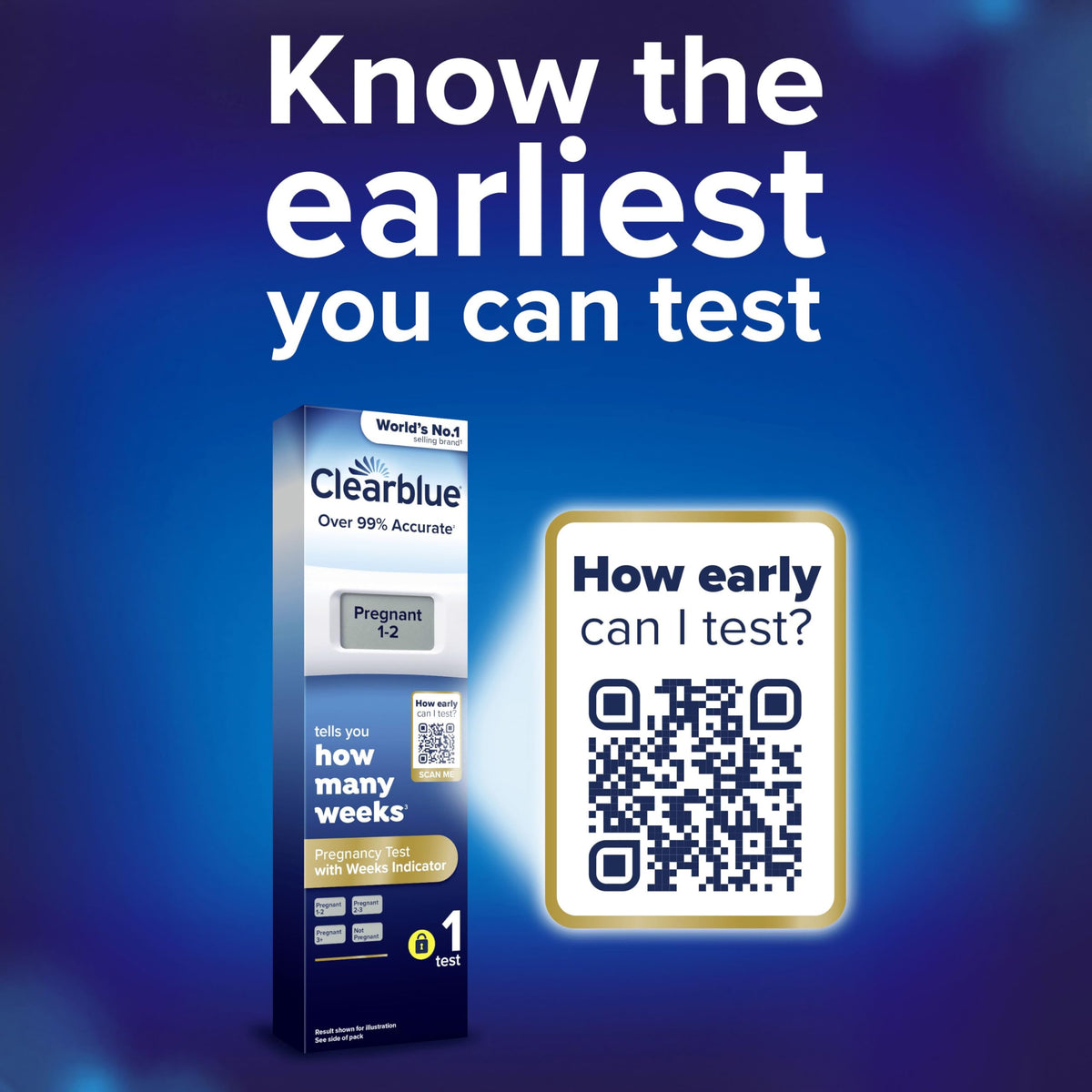 Clearblue Pregnancy Test Digital with Weeks Indicator, 2