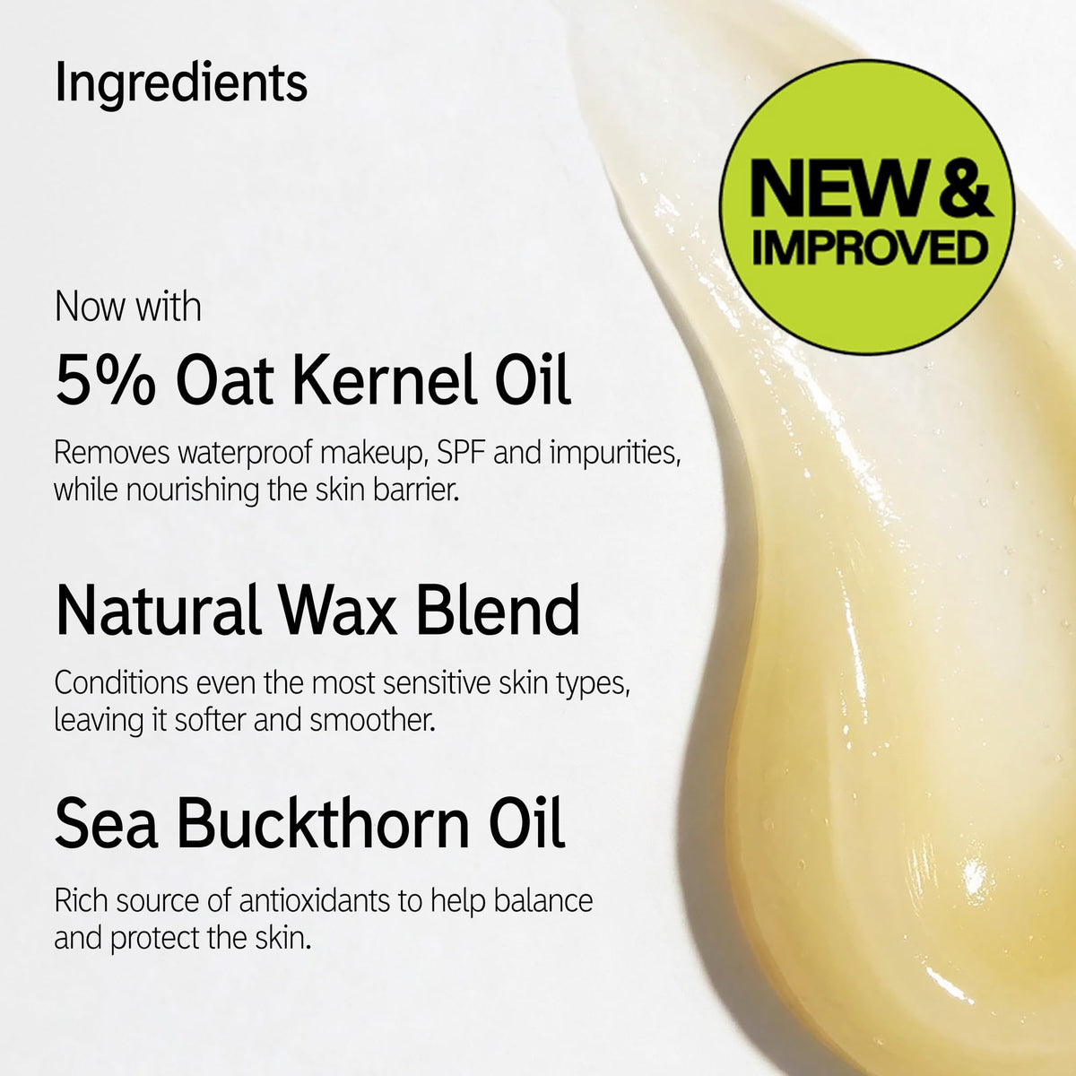 The INKEY List Oat Cleansing Balm 150ml - New & Improved Formula