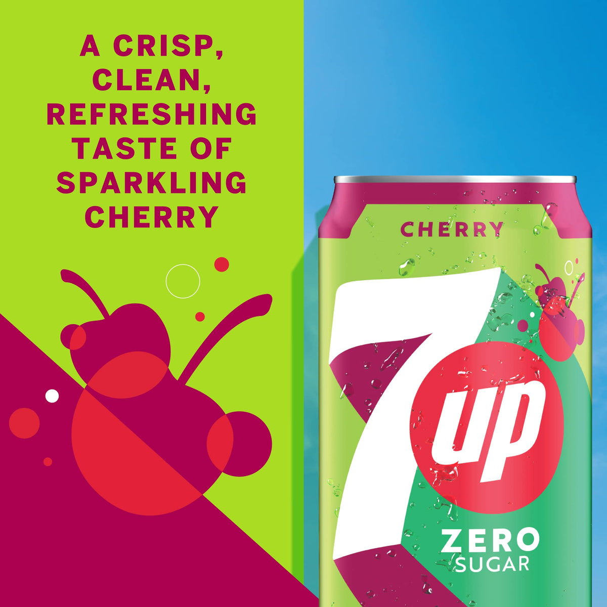 7UP Cherry Can 330 ml (Pack of 24)