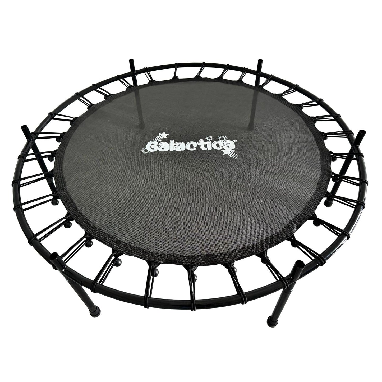 GALACTICA 55" Kids Mini Trampoline with Safety Enclosure Net — Max 25 kg | 4 Colours