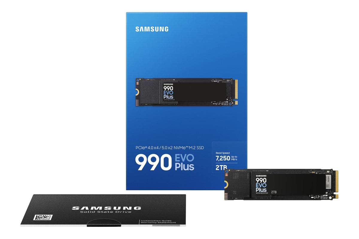 Samsung 990 PRO 1TB PCIe 4.0 (up to 7450 MB/s) NVMe M.2 (2280) Internal Solid State Drive (SSD) (MZ-V9P1T0BW)