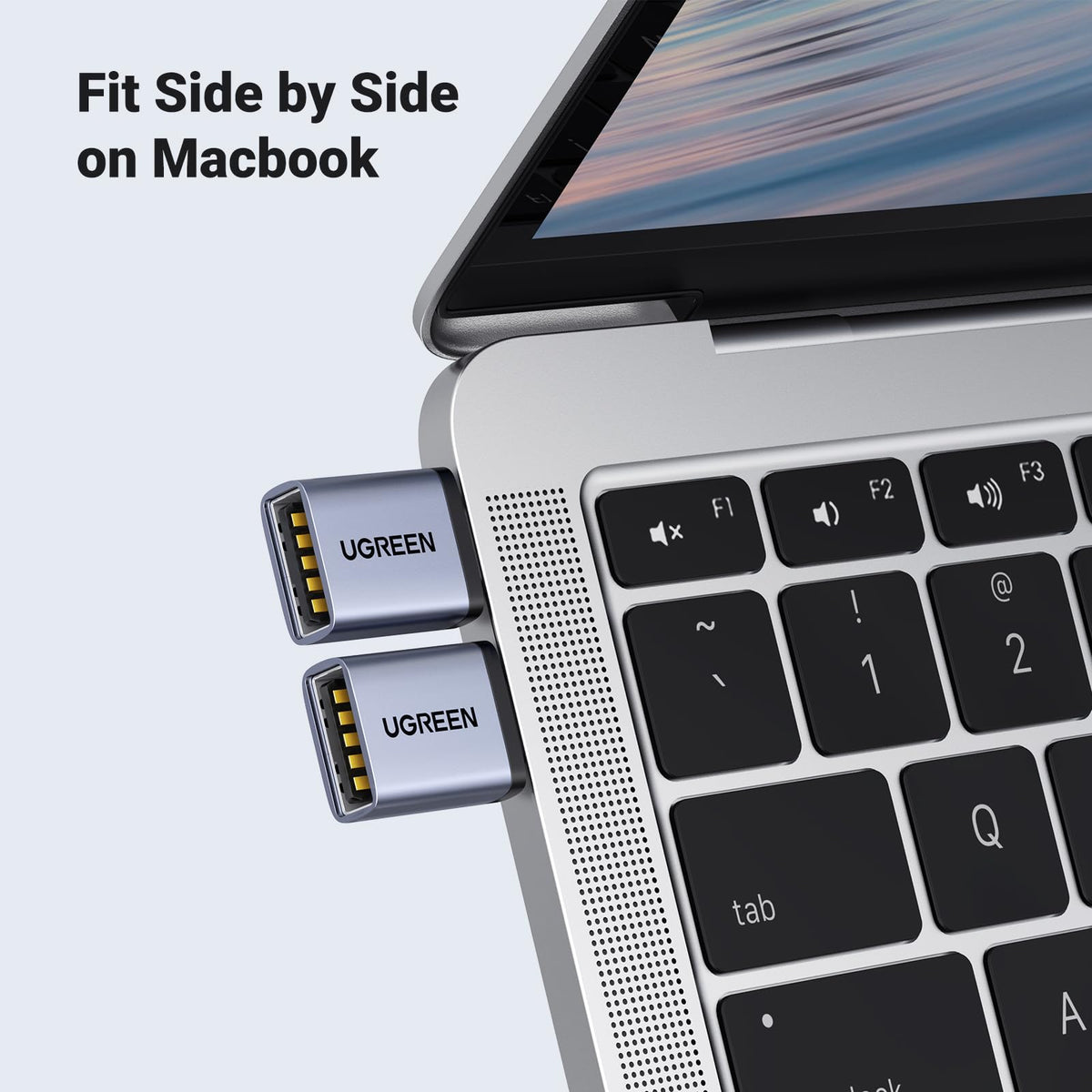 UGREEN USB to USB C Adapter 10Gbps for iPhone, iPad, MacBook, Galaxy 4 Pack