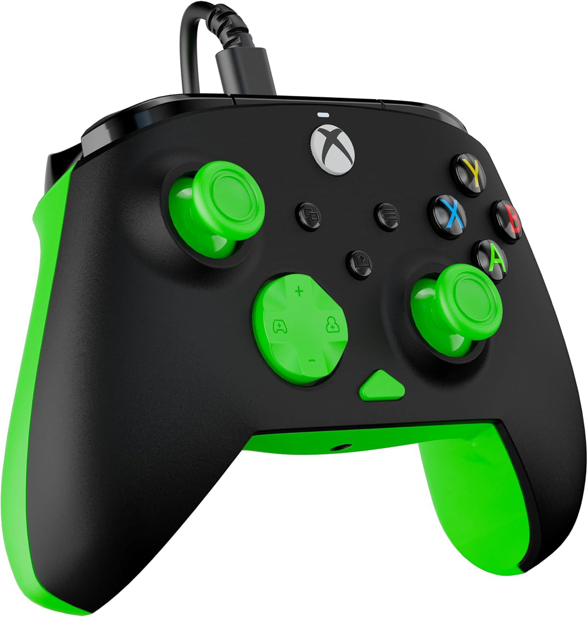 Turtle Beach Rematch Core Black Wired Gaming Controller with Audio Controls, Rumble Motors and Hall Effect Thumbsticks – Licensed for Xbox Series X or S, Xbox One and Windows PCs