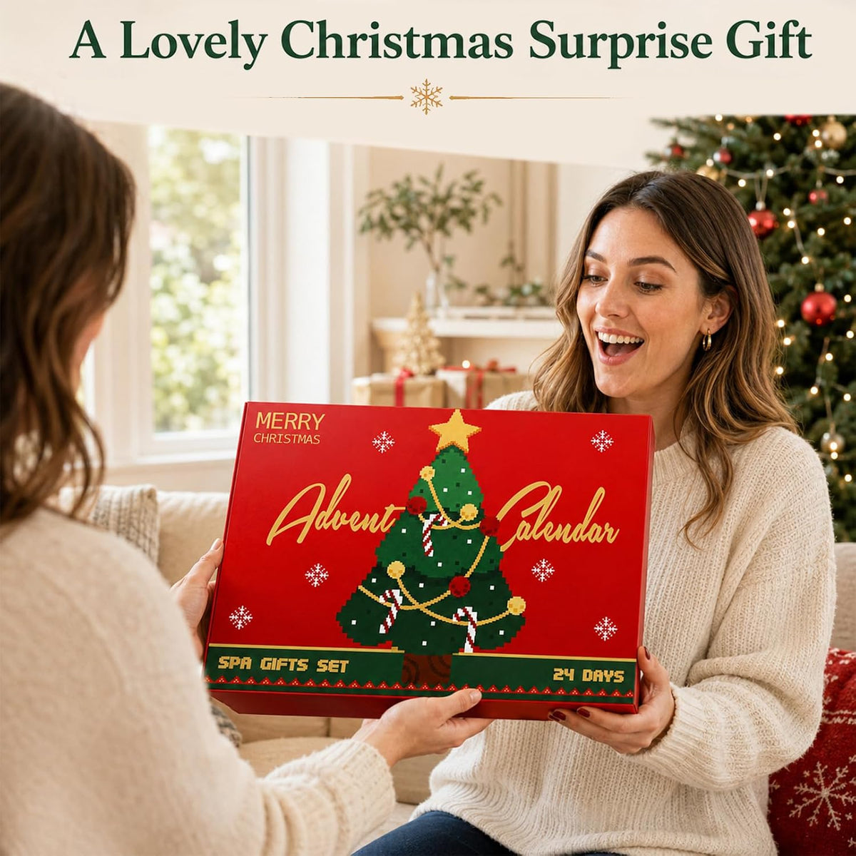 24 Pcs Bath Advent Calendar 2026 for Adult Women
