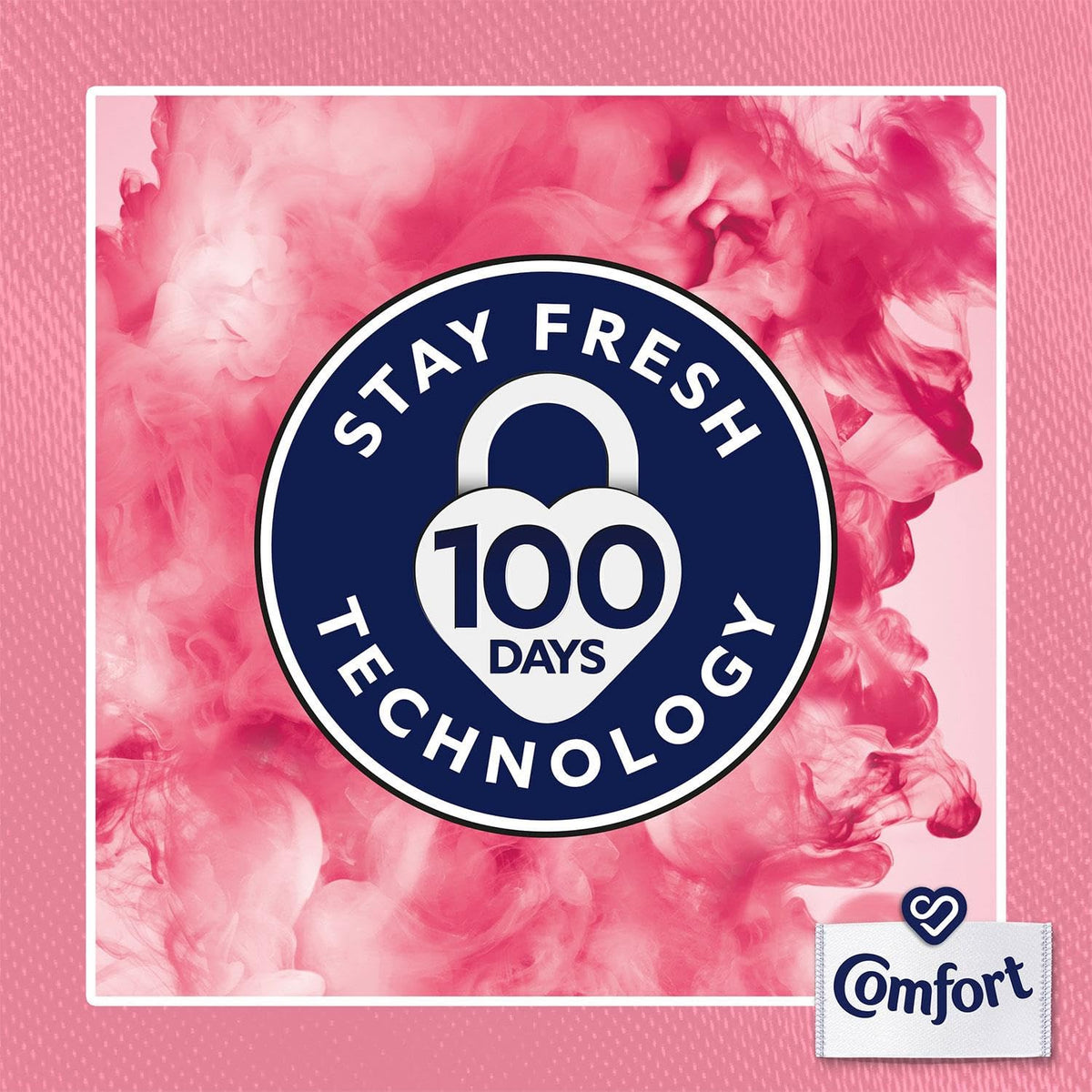 Comfort Perfume Creations Passion Bloom Fabric Conditioner Motion-Activated Fragrance Technology 100 Days of Freshness 30 washes (900 ml)