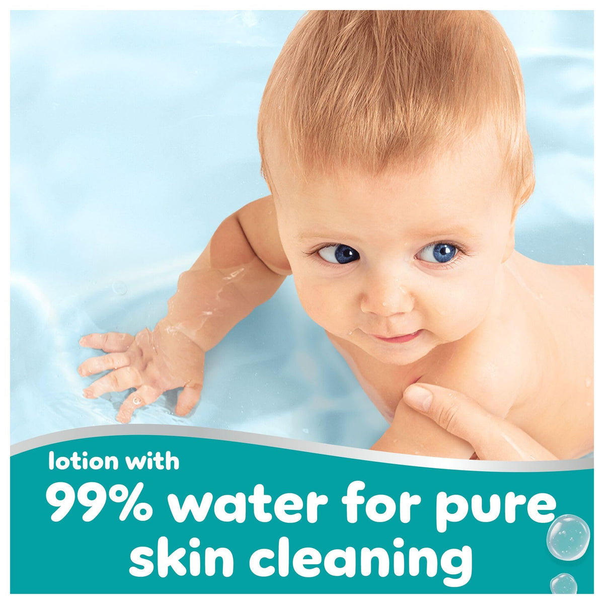 Pampers 99% Water Baby Wipes, 720 Count