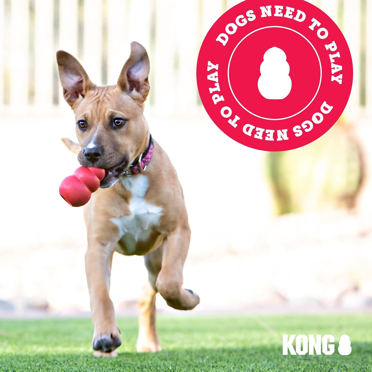KONG Classic Stuffable Dog Toy, For Medium Dogs