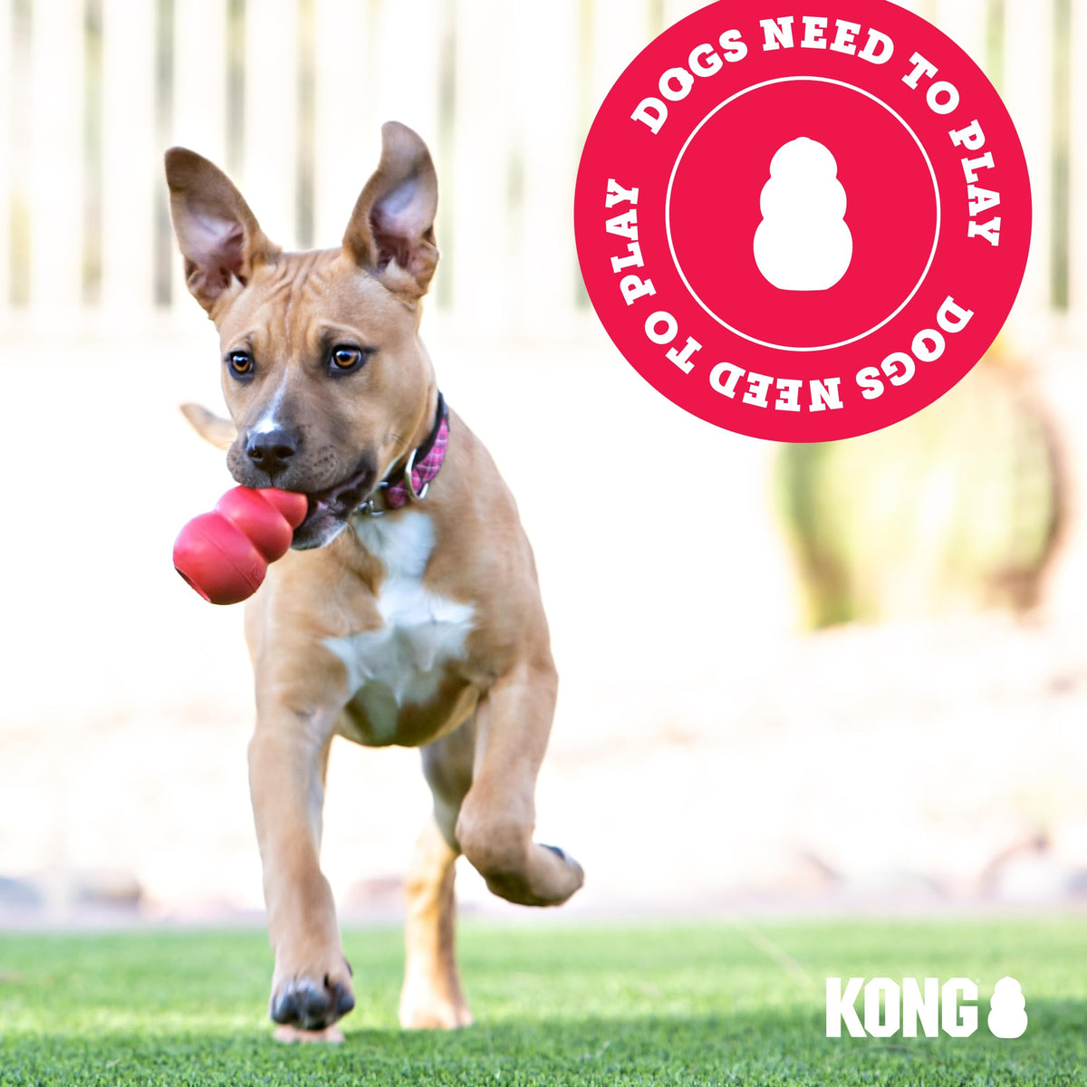 KONG Classic Stuffable Dog Toy, For Medium Dogs