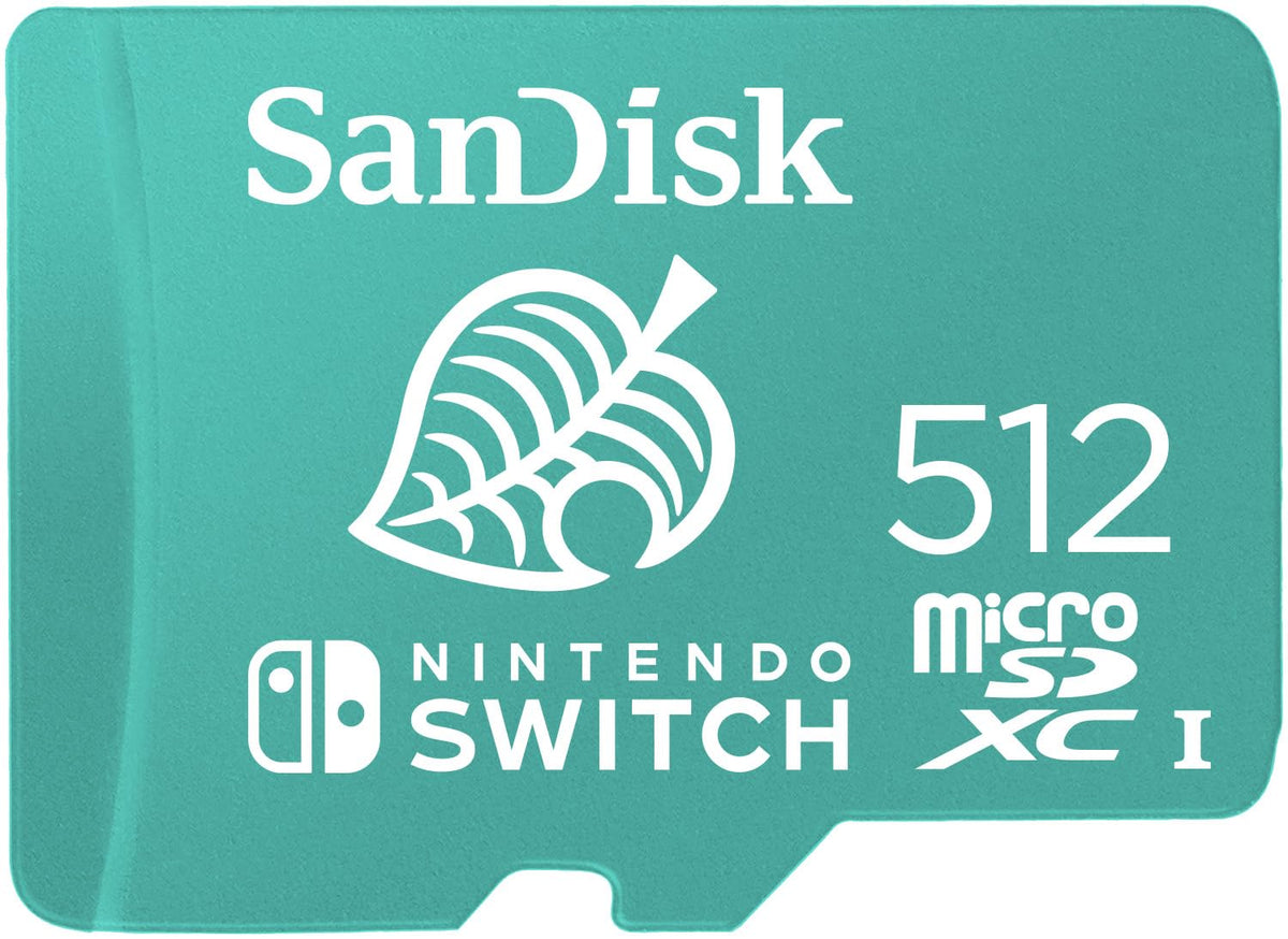 SANDISK microSD Card 128GB, Super Mario Super Mushroom Edition