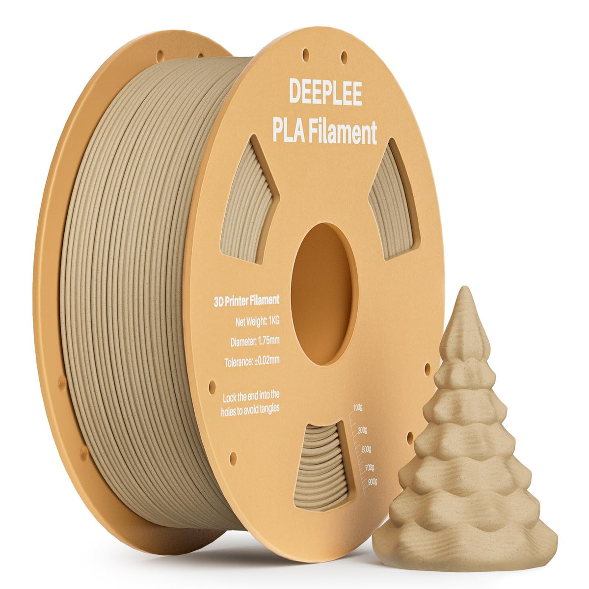 DEEPLEE PLA Filament 1.75mm White 1kg