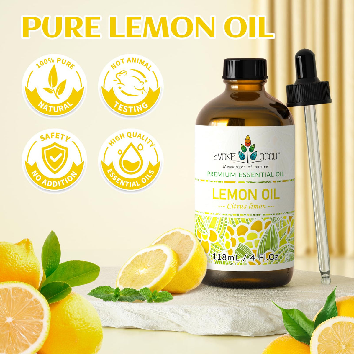 EVOKE OCCU Myrrh Essential Oil for Diffuser, Candle & Skin