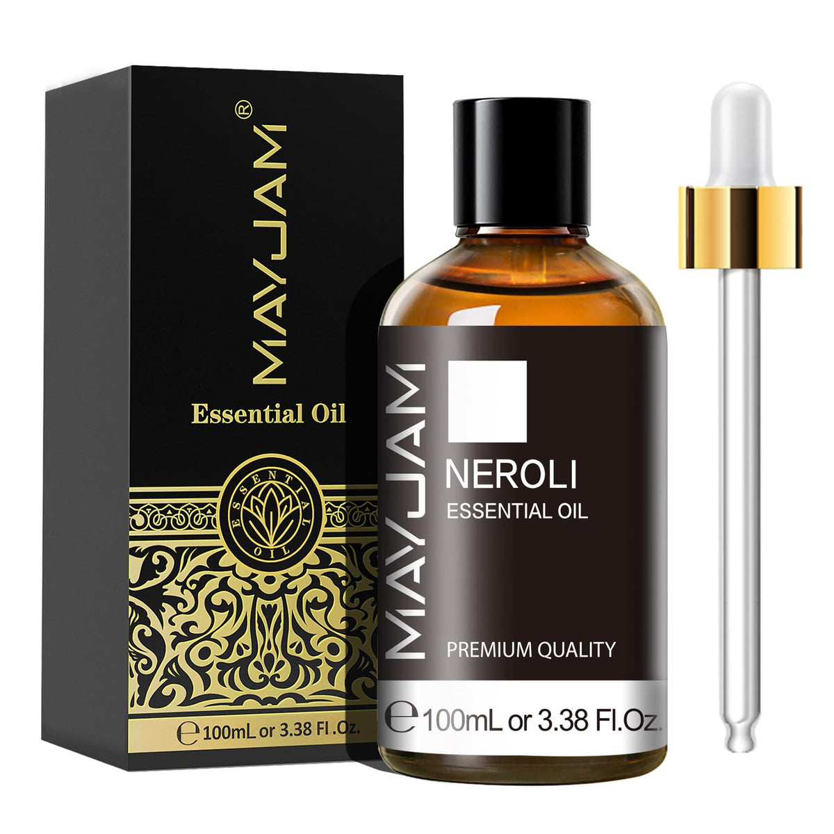 MAYJAM Peppermint Essential Oil 100ML - Premium Diffuser Oil