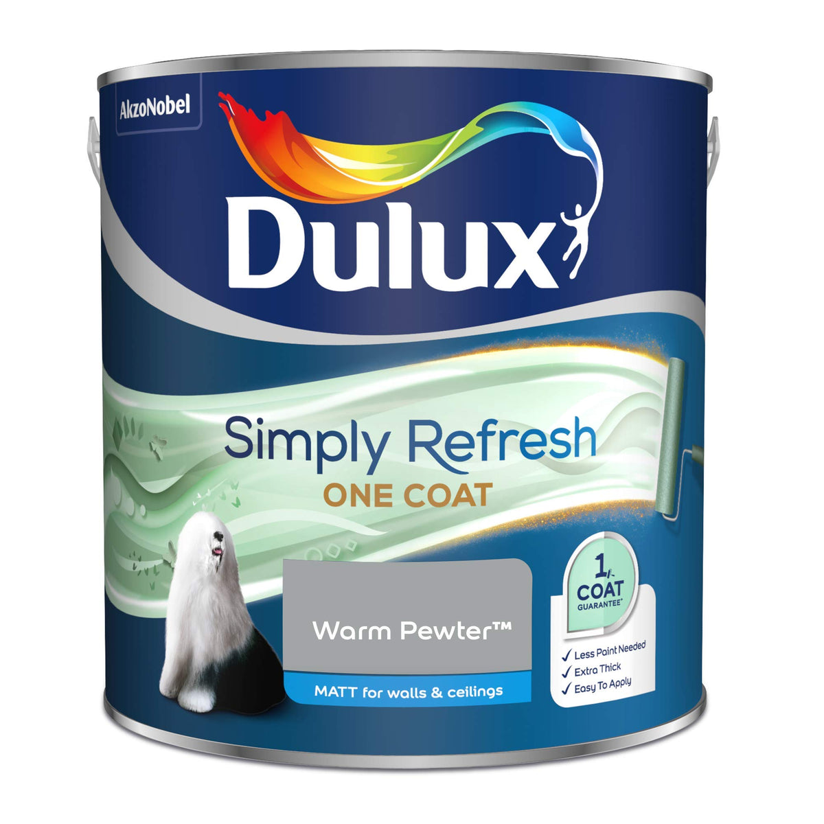 Dulux Tester Paint, White Mist, 30 ml (Pack of 1)