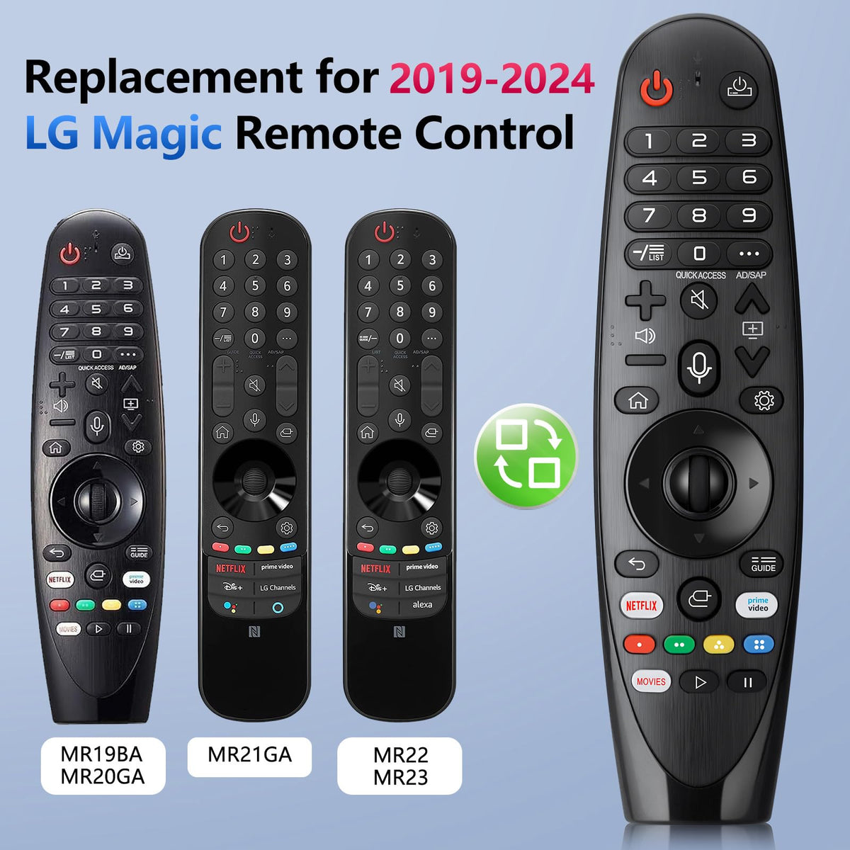 for LG TV Remote, Universal for LG Remote Control Smart TV Replacement