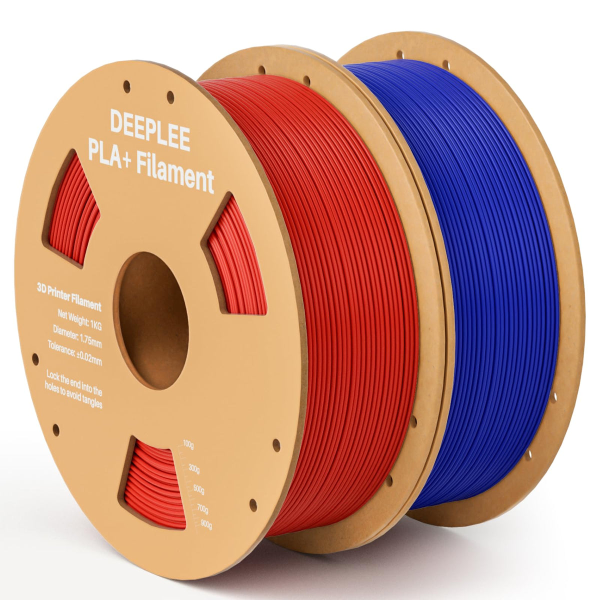 DEEPLEE PLA Plus 1.75mm Filament White 1kg