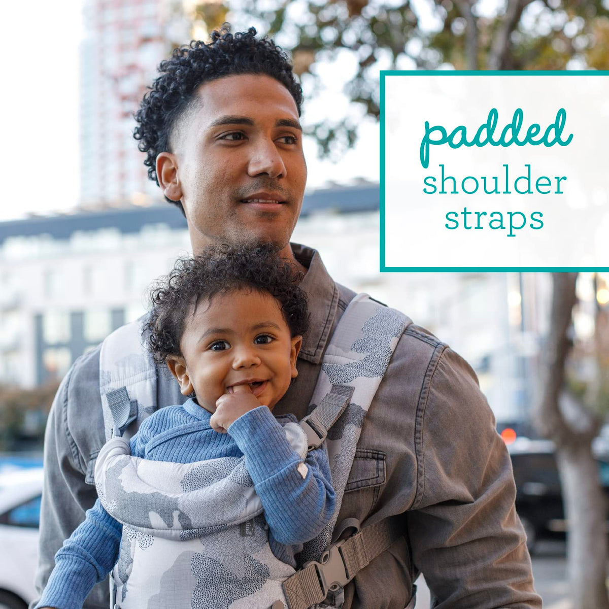 Infantino Flip Advanced 4-in-1 Baby Carrier - Ergonomic, Convertible, Face-in and Face-Out Front and Back Baby Carrier for Newborn to Toddler 3,6-14,5kg, Grey