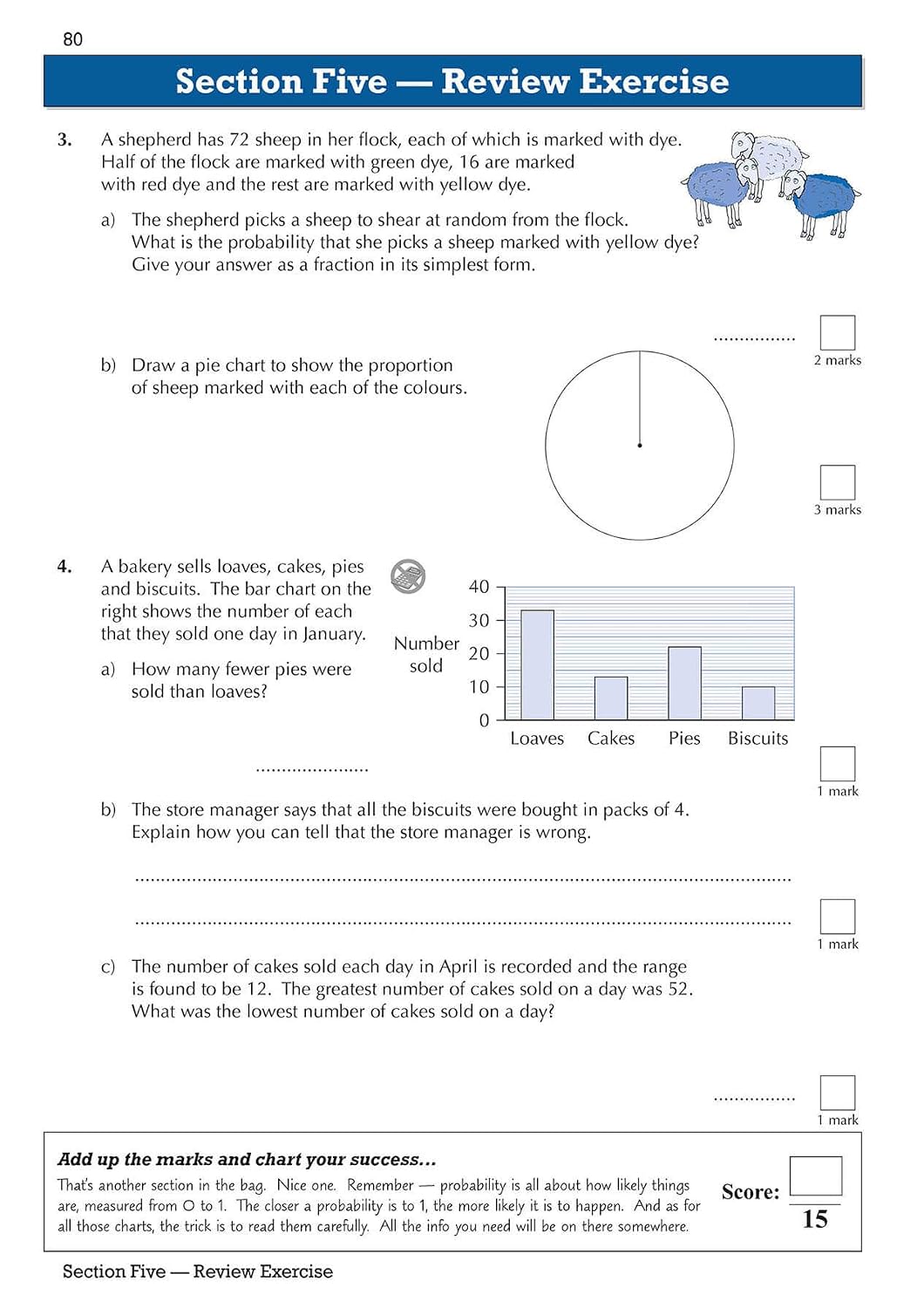 KS3 Year 7 Maths Targeted Workbook (with answers)