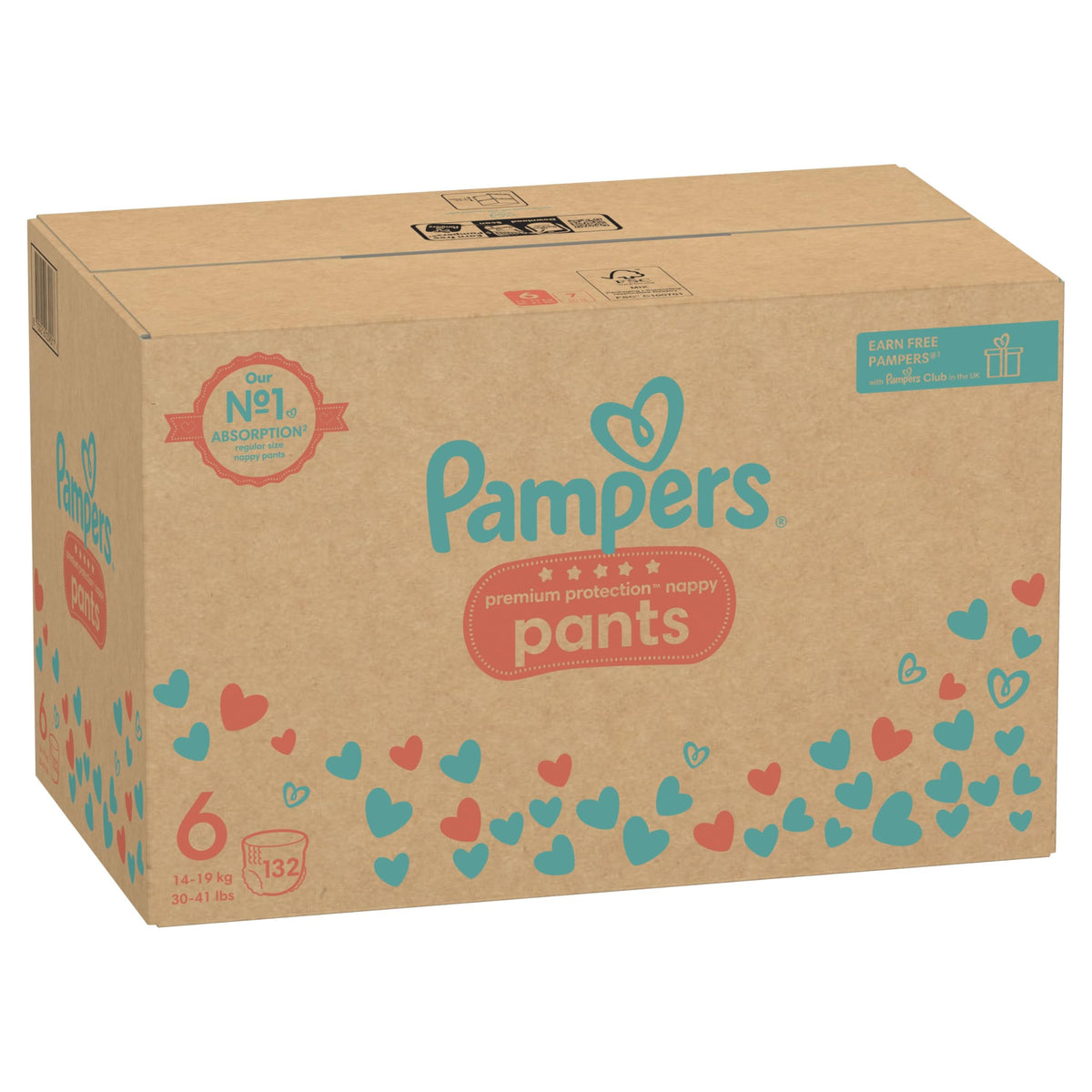 Pampers Premium Protection Nappy Pants Size 5