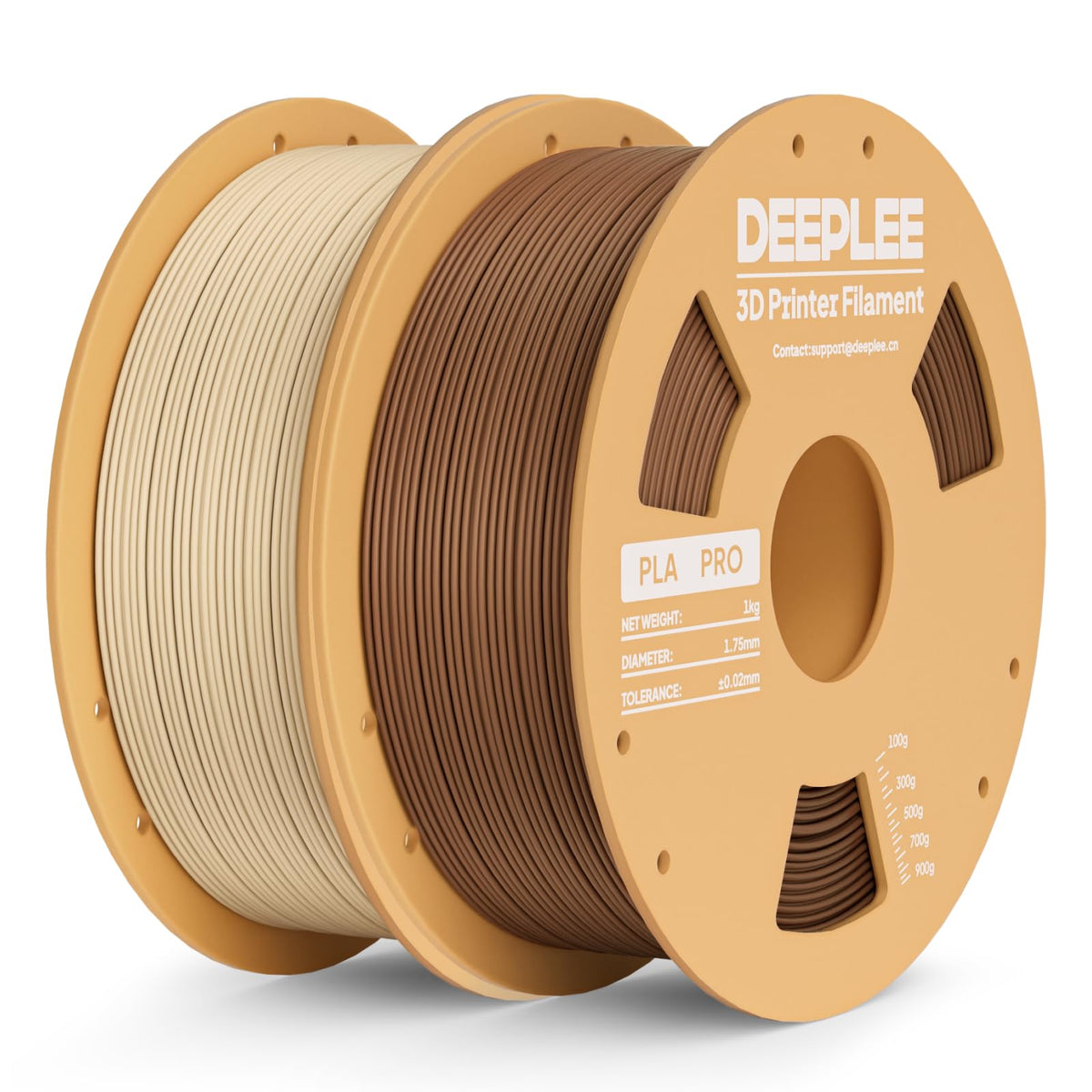 DEEPLEE PLA Filament 1.75mm PLA Pro White*1