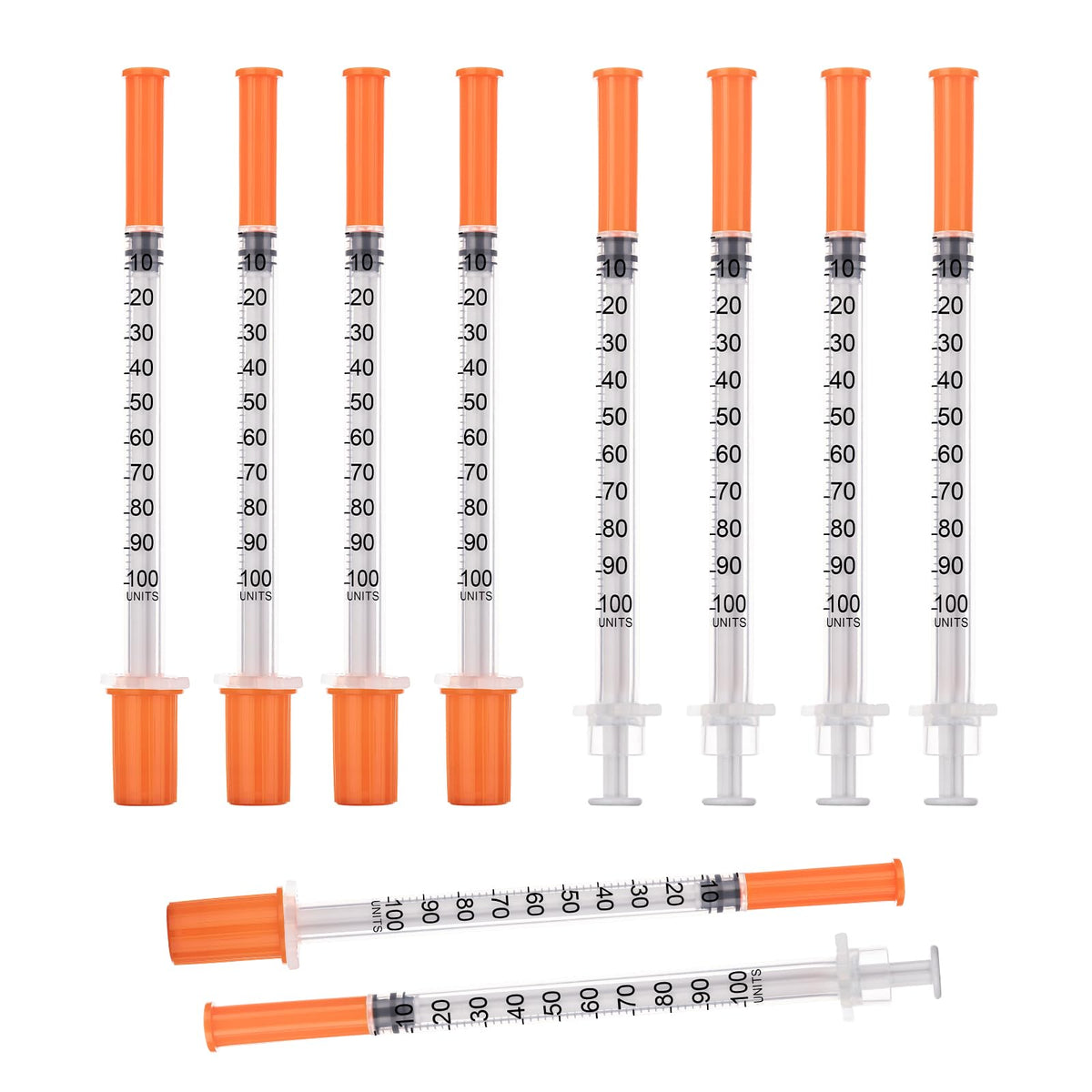20 Pack 1 mL Precision Plastic Measuring and Dispensing Tools, 29G 8 mm, Individually Packaged, Multipurpose Liquid Transfer and Measurement