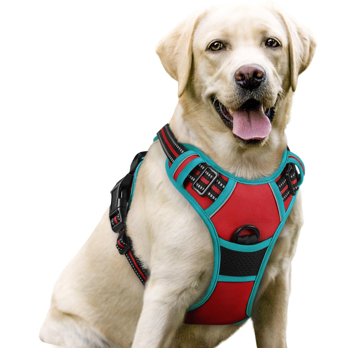 rabbitgoo Dog Harness Large Dog, No Pull Vest with Front Clip & Handle