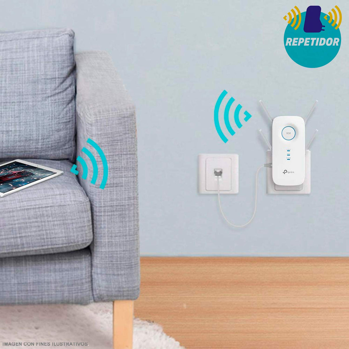 TP-Link RE550 AC1900 WiFi Extender Booster WiFi Booster