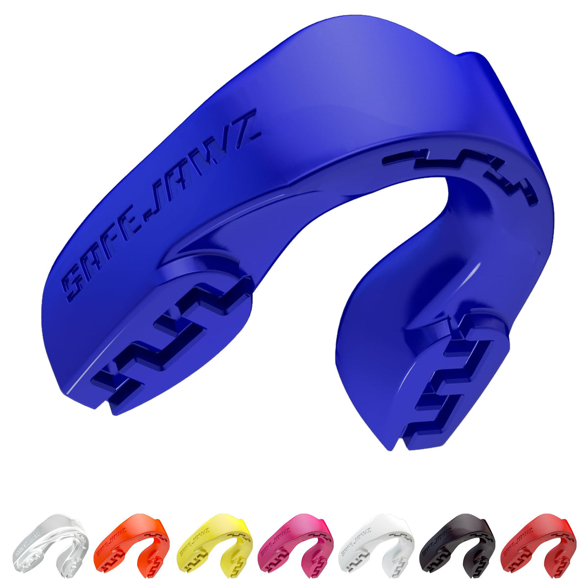 SAFEJAWZ Mouth Guard, Slim Fit Gum Shield for Adult & Junior with Case