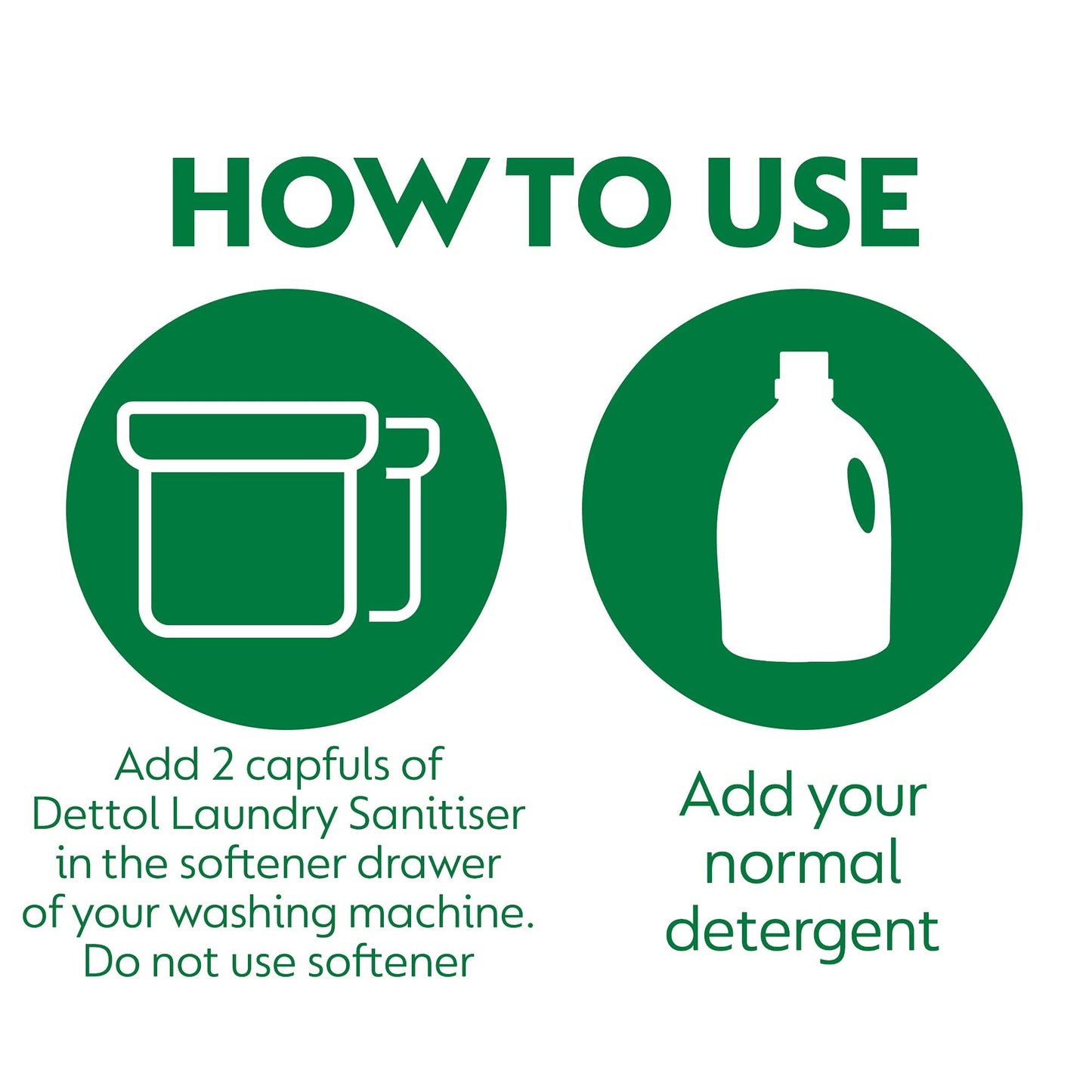 Dettol Antibacterial Laundry Sanitiser Fresh Cotton 6L | 4 x 1.5L