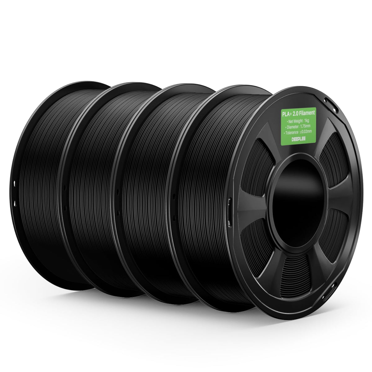 DEEPLEE PLA Plus 1.75mm Filament Beige/Brown 2KG Bundle
