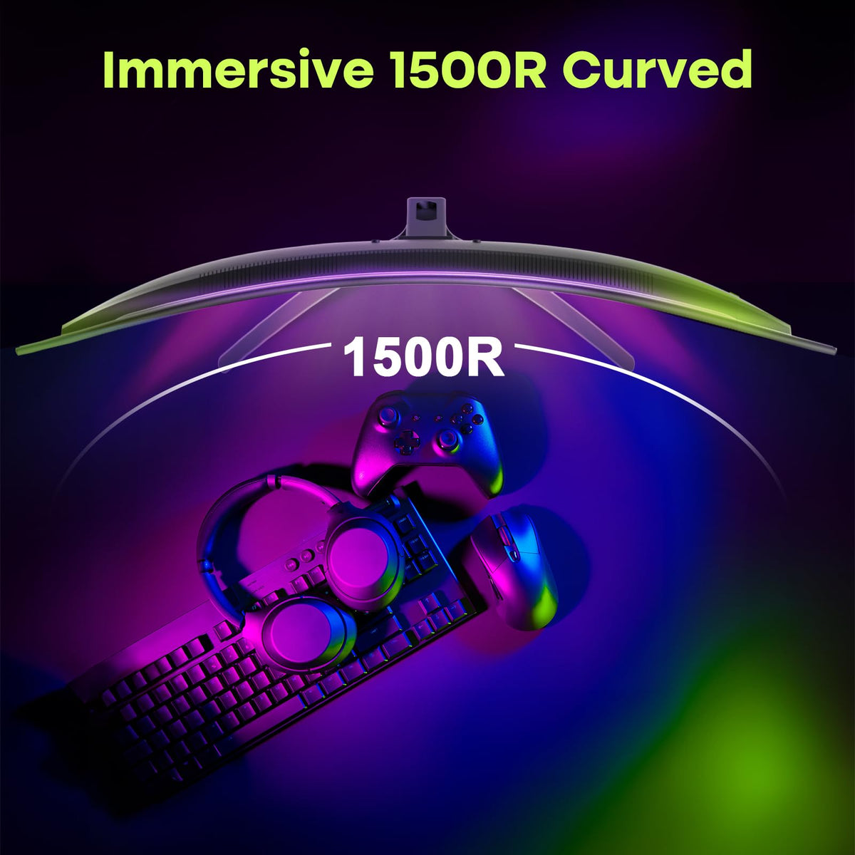 Amzfast 24 Inch 200Hz Gaming Monitor, FHD 1080P Fast IPS, 1ms MPRT, Adaptive Sync, AI-Crosshair, 110% sRGB, HDR, Low Blue Light, HDMI2.0&DP1.4, VESA75x75mm for PC Desktop Laptop PS5 Xbox, G24X1W