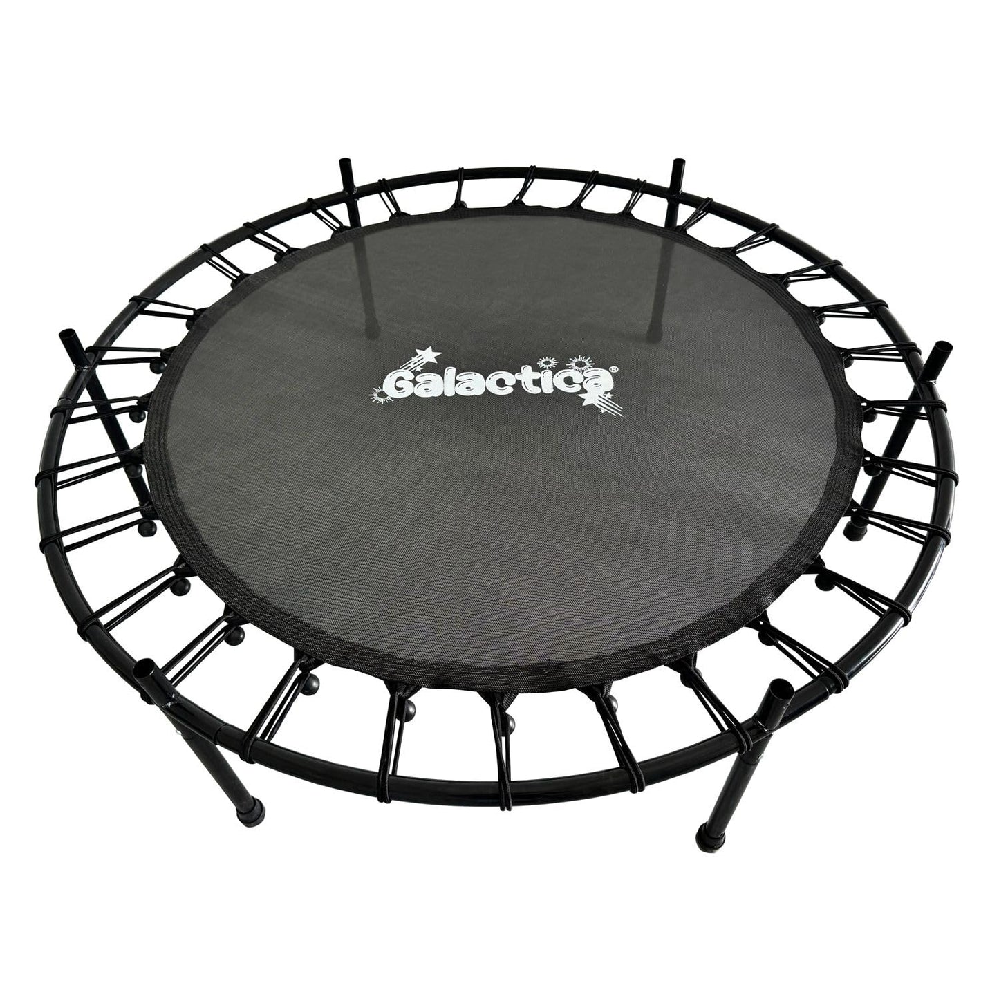 GALACTICA 55" Kids Mini Trampoline with Safety Enclosure Net — Max 25 kg | 4 Colours